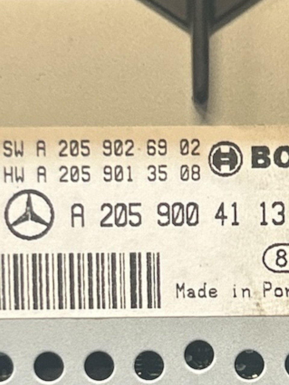 Mercedes Benz Classe C (W205) (2014 > 2021) cod . A2059004113 Autoradio / Stereo / Display - F&P CRASH SRLS - Ricambi Usati
