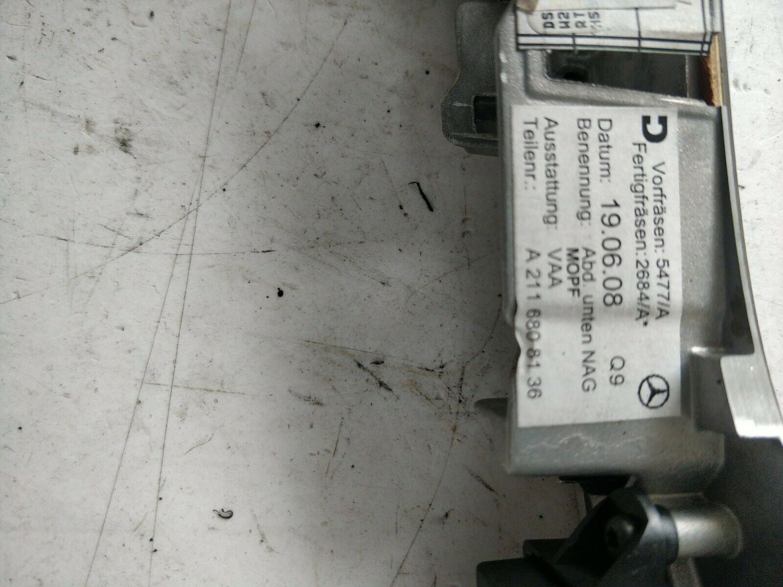 Mercedes Classe E W211 2002-08 Rivestimento Mascherina Leva Cambio A2116808136 - F&P CRASH SRLS - Ricambi Usati