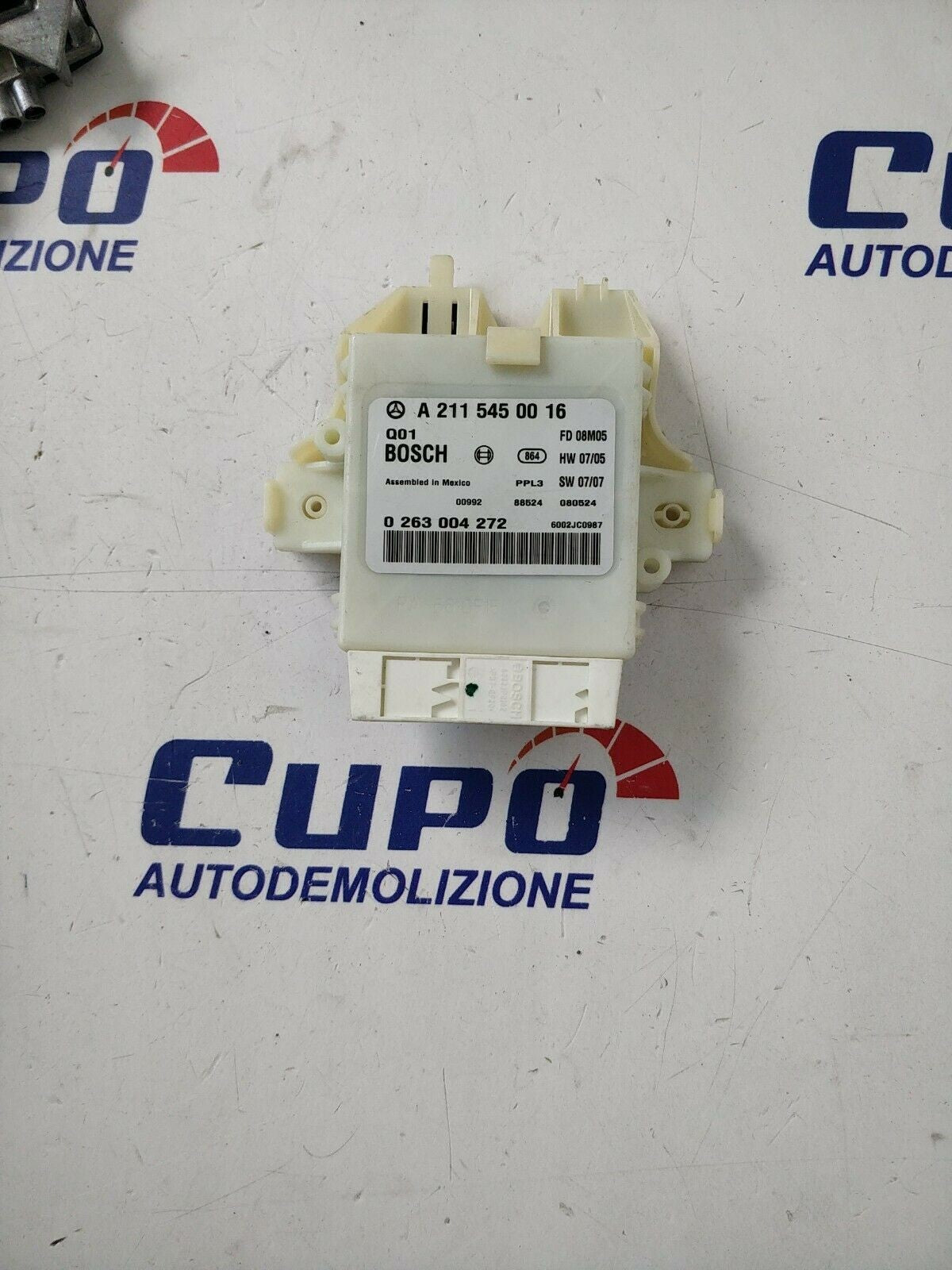 Mercedes E W 211 Pdc Parking Sensor Control Unit A2115450016 Bosch - F&P CRASH SRLS - Used Parts