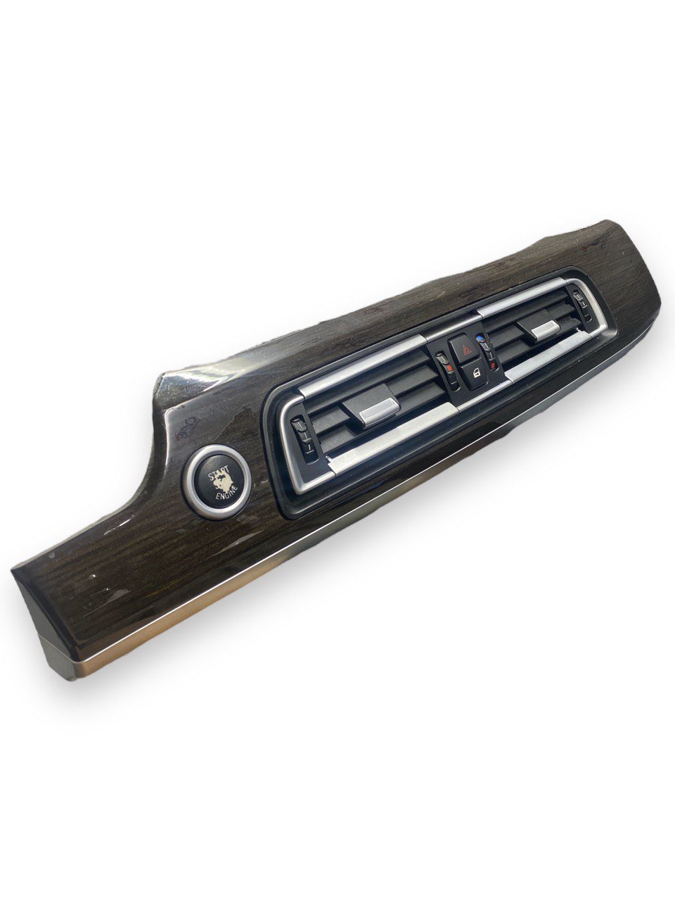 Modanatura centrale anteriore ( Pulsante Start & Stop, Bocchette aria, 4 Frecce e chiusura porte ) BMW Serie 7 ( F02 - 2015 ) cod. 9112151 - F&P CRASH SRLS - Ricambi Usati