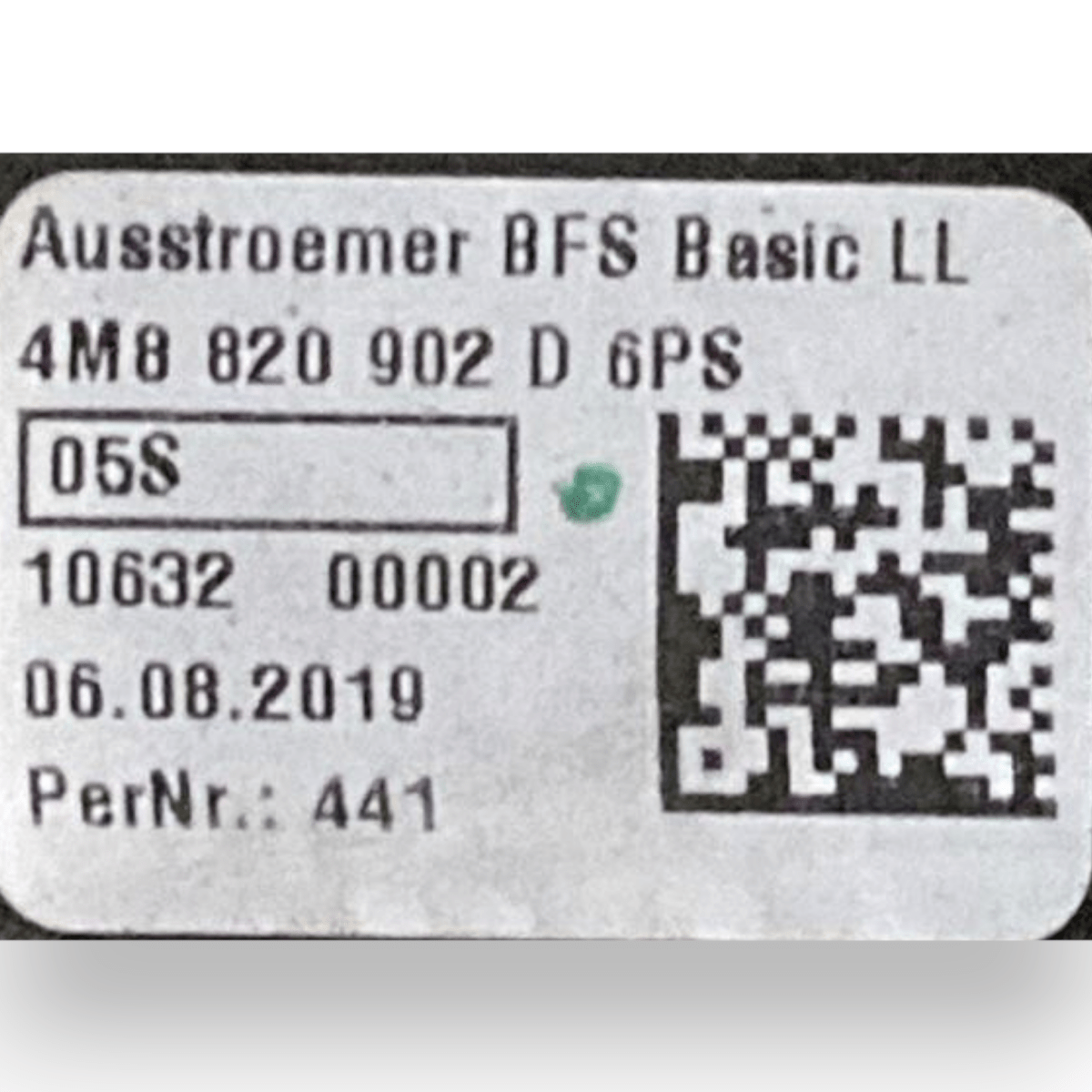 Modanatura / rivestimento cruscotto centrale + bocchette aria audi q8 cod:4m8820902d6ps (2018 - ) - F&P CRASH SRL - Ricambi Usati
