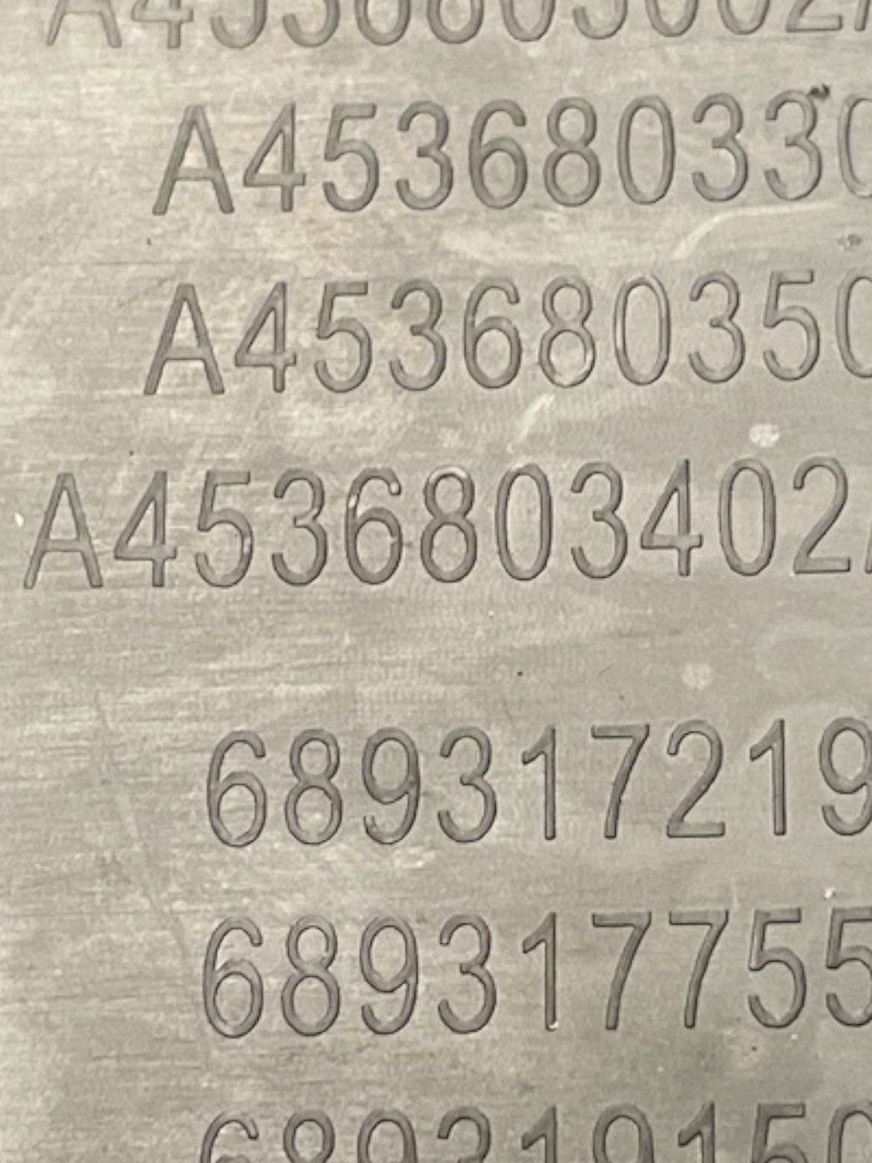 Modanatura/Rivestimento centrale cod:A4536803402 Smart ForFour (2014 - 2021) - F&P CRASH SRLS - Ricambi Usati