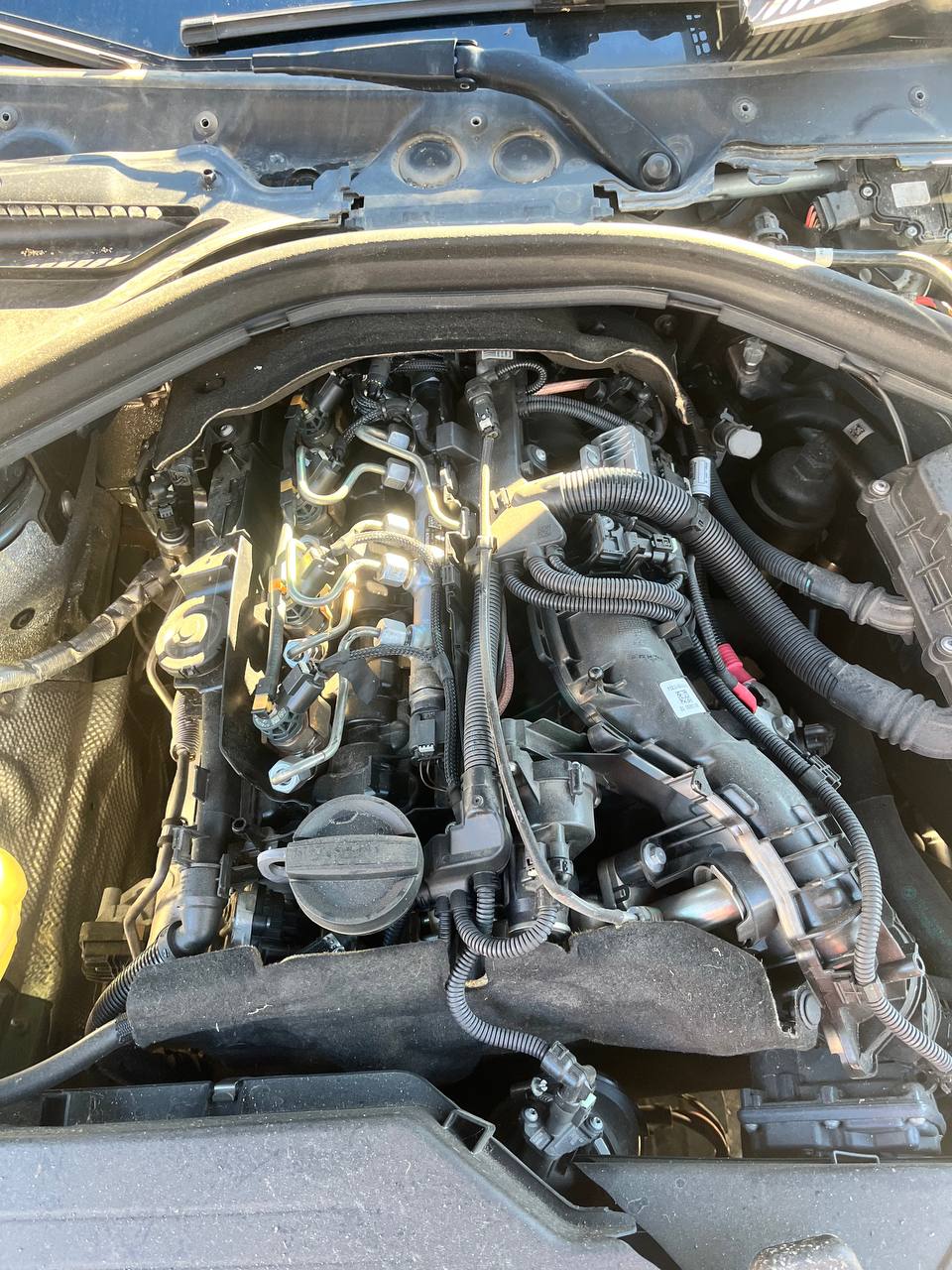 Motore BMW Serie 4 F32 ( 2018 ) 2.0 Diesel 100kw 135cv cod : B47D20A - F&P CRASH SRLS - Ricambi Usati