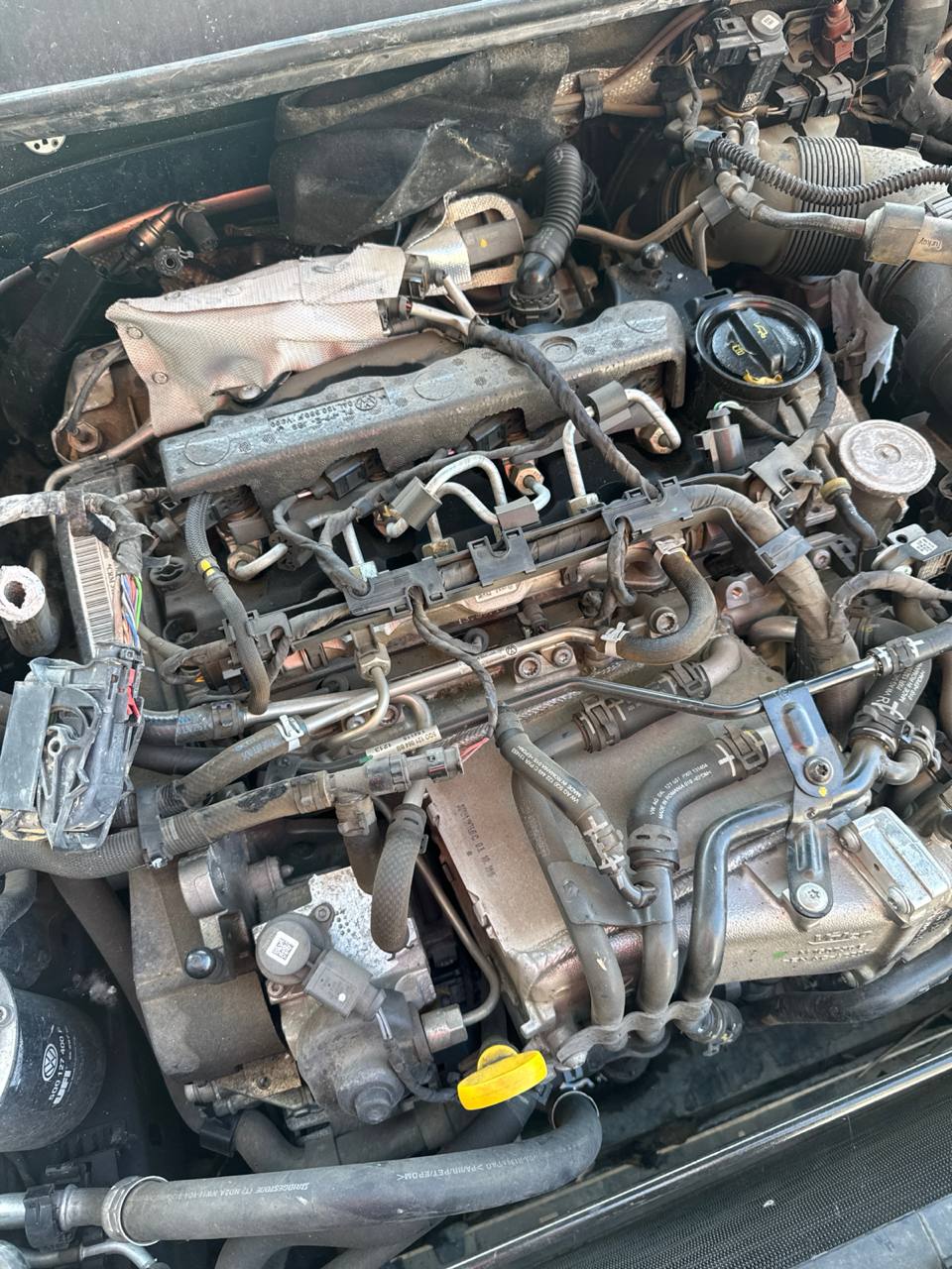 Motore Seat Leon ( 2017 ) 2.0 Diesel 110kw 150cv cod : CRM - F&P CRASH SRLS - Ricambi Usati