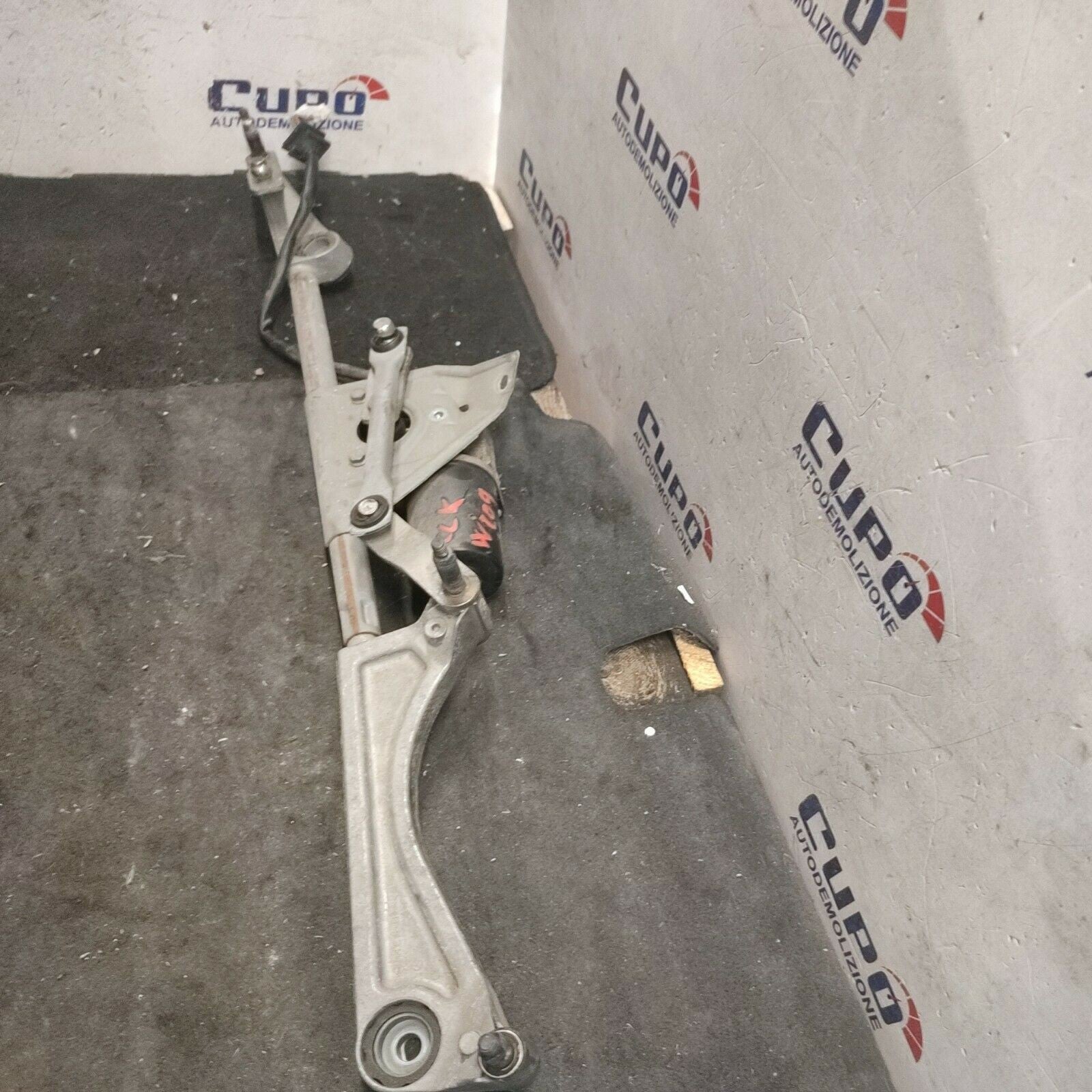 TANDEM WINDSHIELD WIPER motor front MERCEDES-BENZ CLK (c209) 2002/2010 404518 - F&P CRASH SRLS - Used Parts