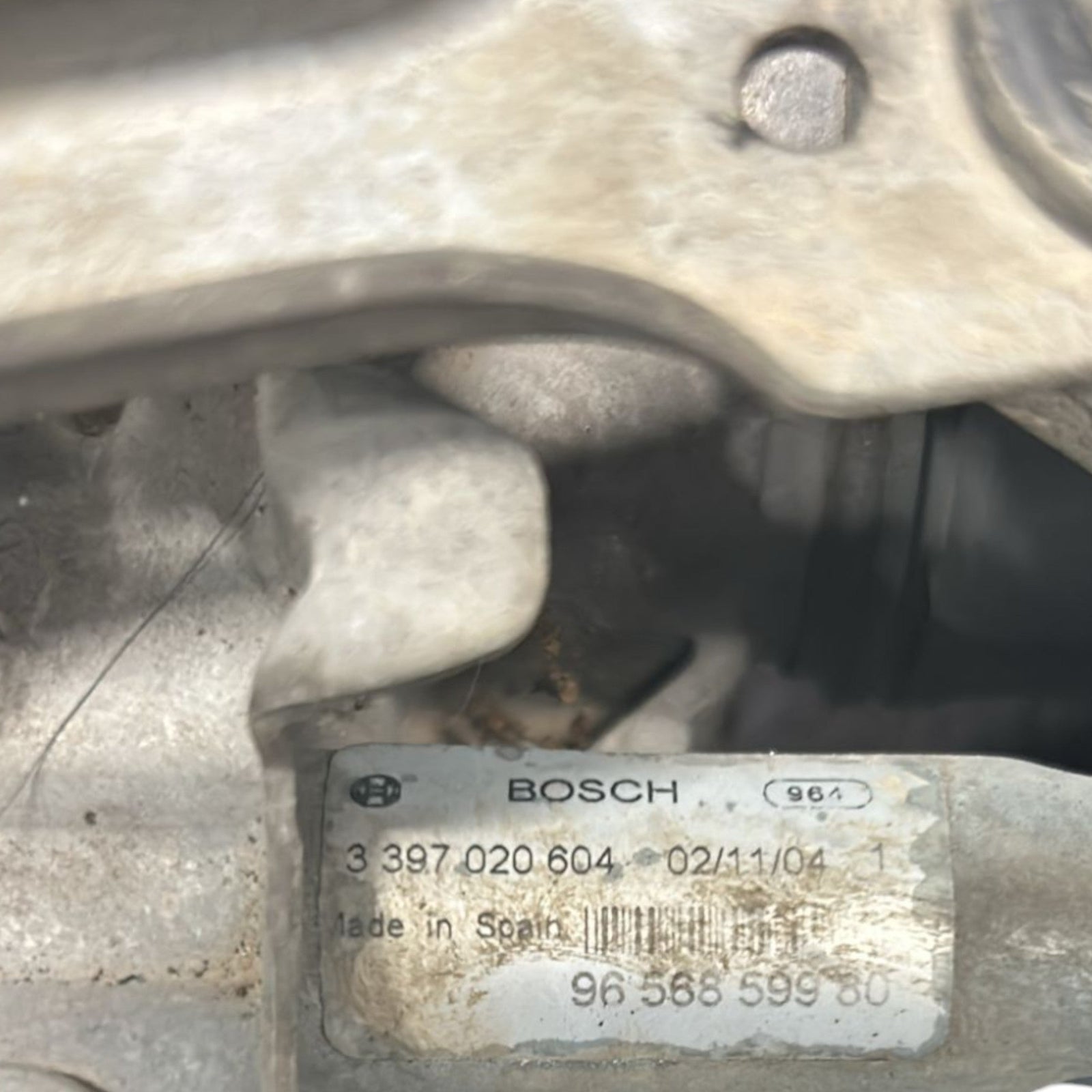 Front Windshield Wiper Motors Peugeot 407 cod:9656859880 / 9656859980 (2004 > 2012) - F&P CRASH SRLS - Used Parts
