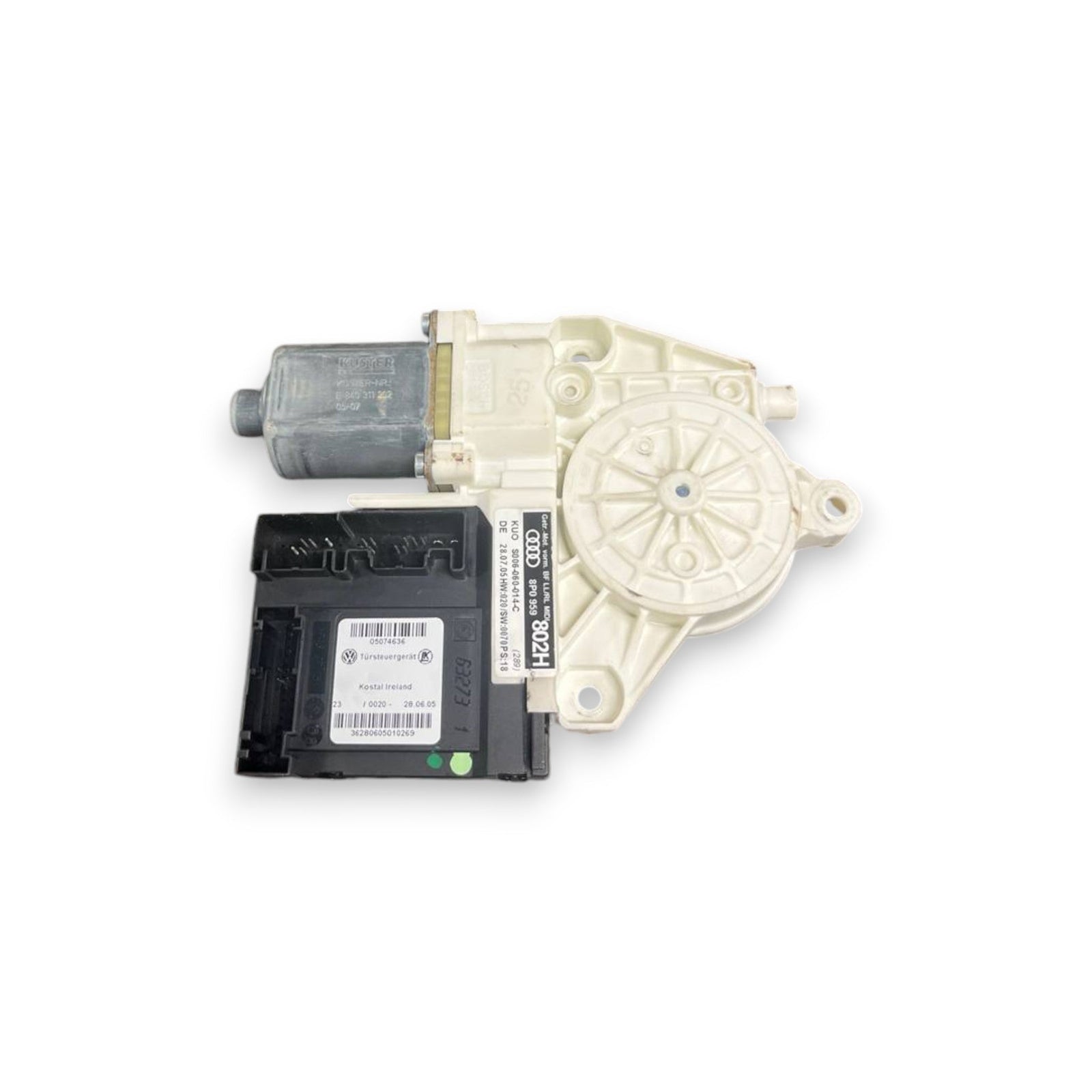 Motorino Alzavetro / Alzacristallo anteriore destro (dx) Audi A3 8P (2003 al 2013) cod: 8P0959 - F&P CRASH SRLS - Ricambi Usati