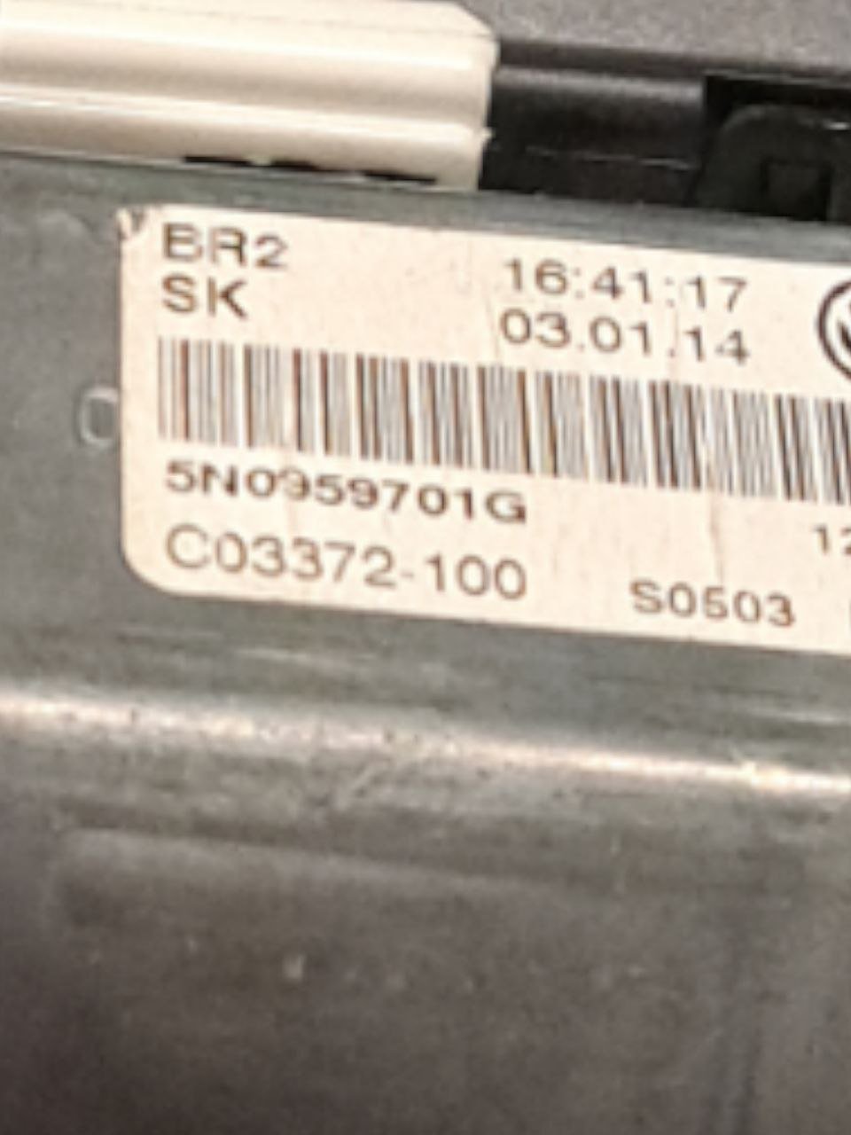 Front Left Window Regulator Volkswagen Tiguan (5N - 2009) COD:5N0959701G - F&P CRASH SRLS - Used Parts