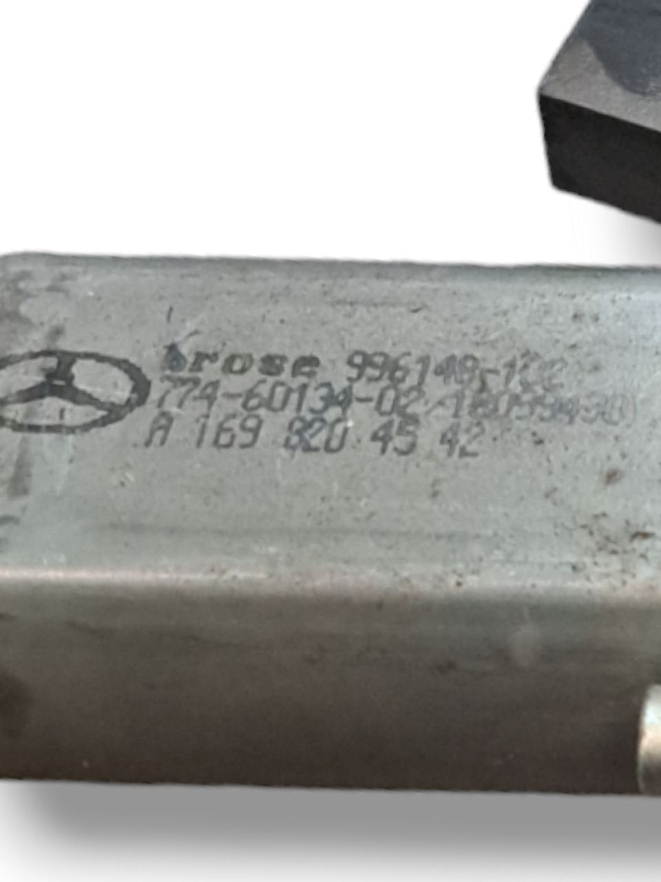 Left rear window lift motor Mercedes-Benz Class A W169 / Class B W245 (2004 - 2011) CODE:A1698204542 - F&P CRASH SRLS - Used Spare Parts