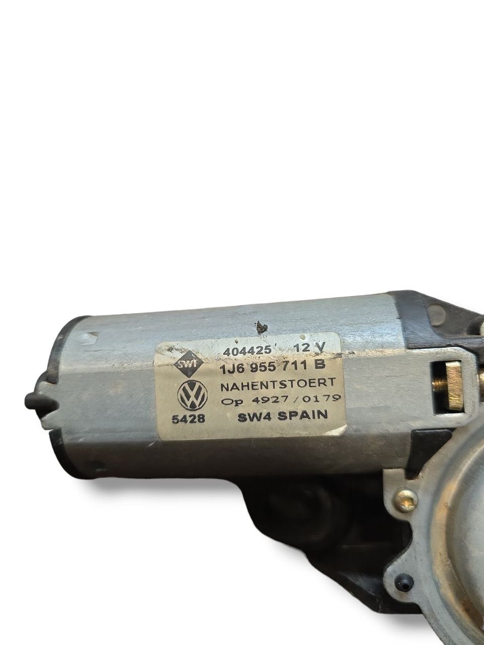 Rear Window Regulator Motor Volkswagen Golf IV (1997 - 2004) Code: 1J6955711B - F&P CRASH SRLS - Used Parts