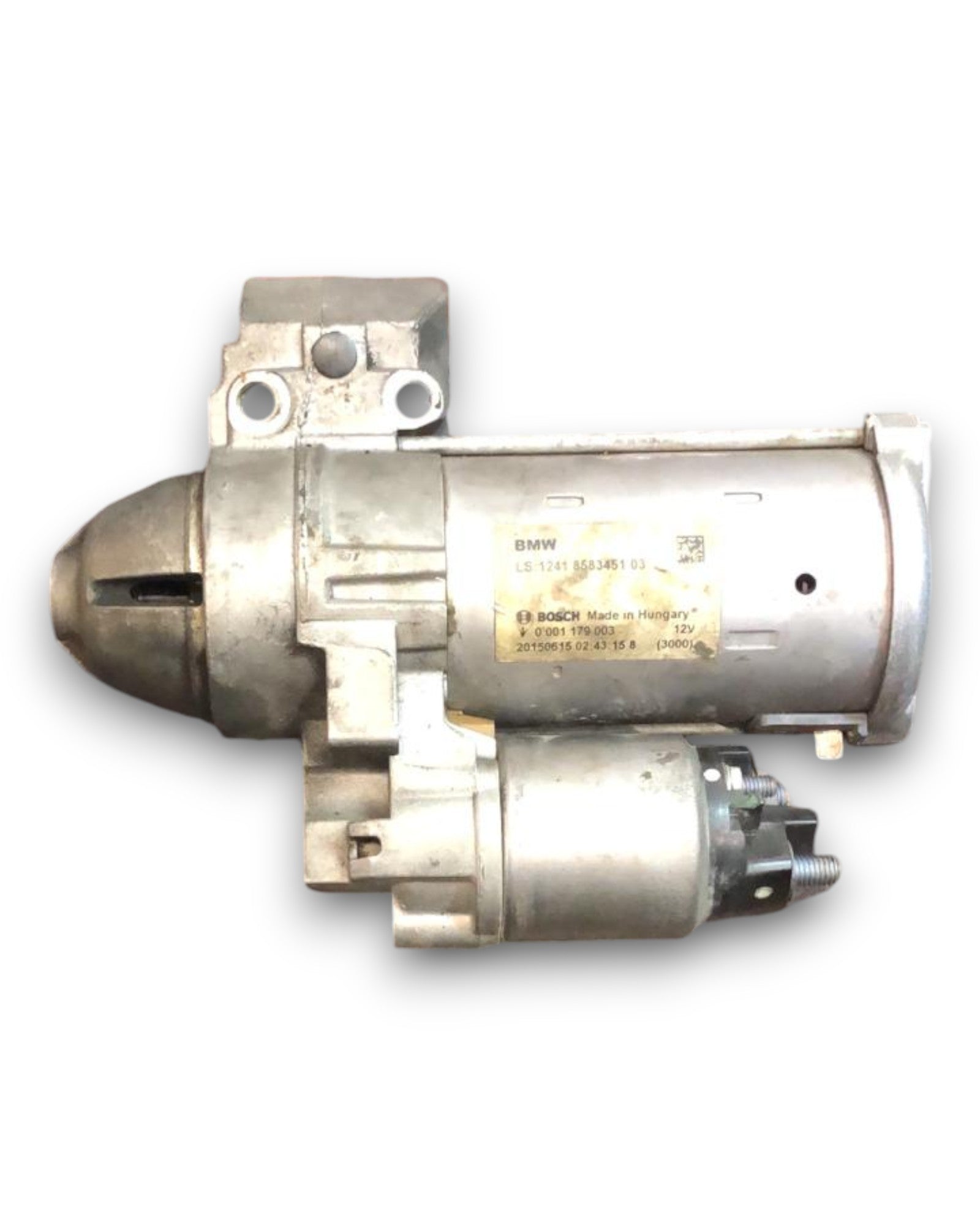 Starter Motor Bmw Series 1 f20 1.6 Petrol (2011 > 2019) code:0001179003 - F&P CRASH SRLS - Used Parts