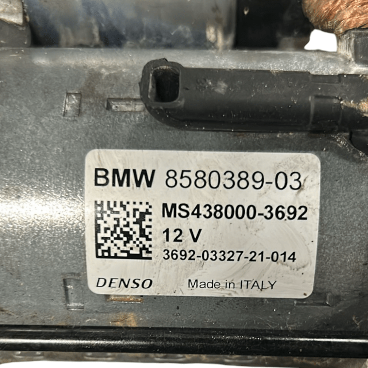 Motorino avviamento bmw serie 1 f40 2.0 diesel cod:8580389 - 03 (2019 >) - F&P CRASH SRLS - Ricambi Usati