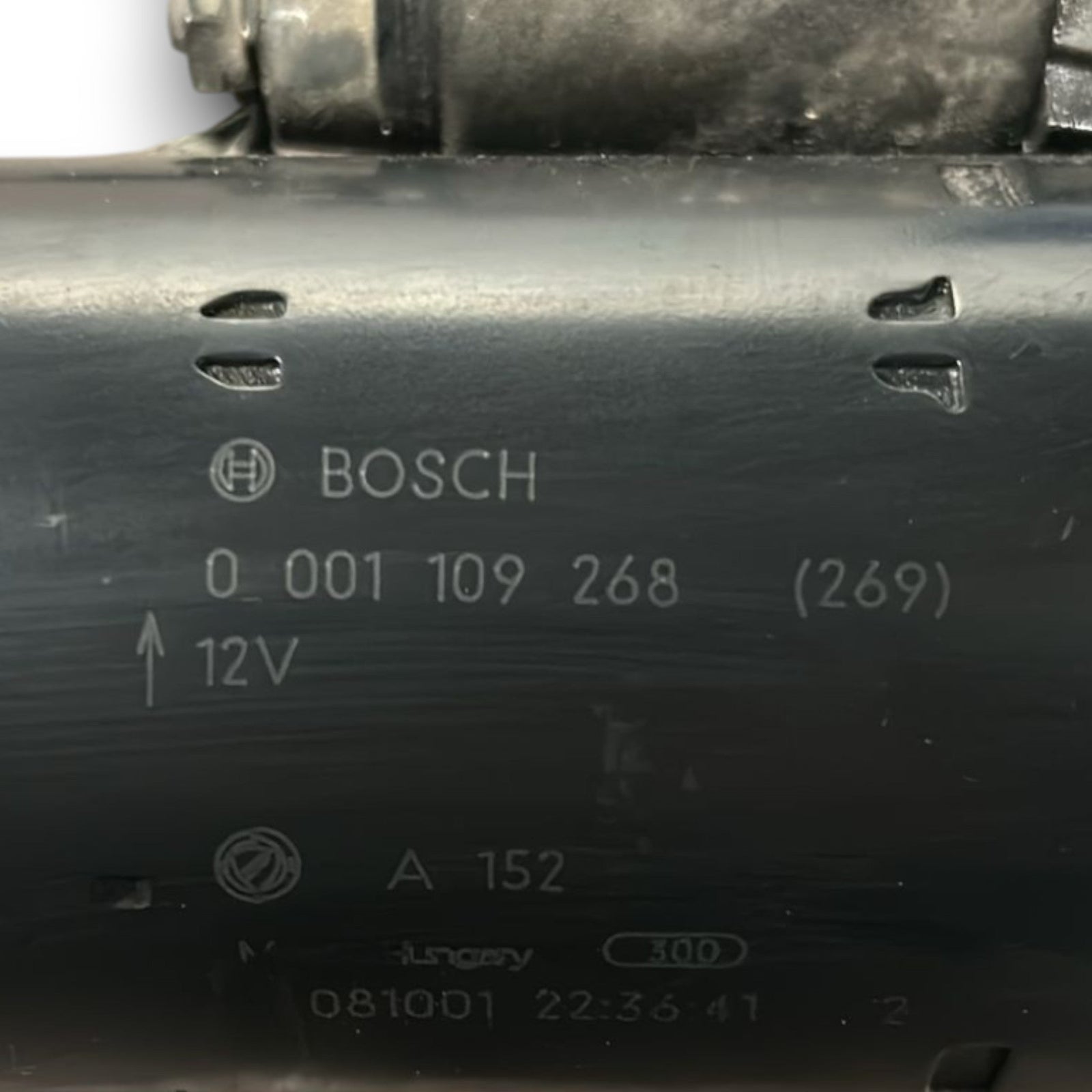 starter motor fiat Bravo 1.6 Diesel code:0001109268 (2007 > 2014) - F&P CRASH SRLS - Used Parts