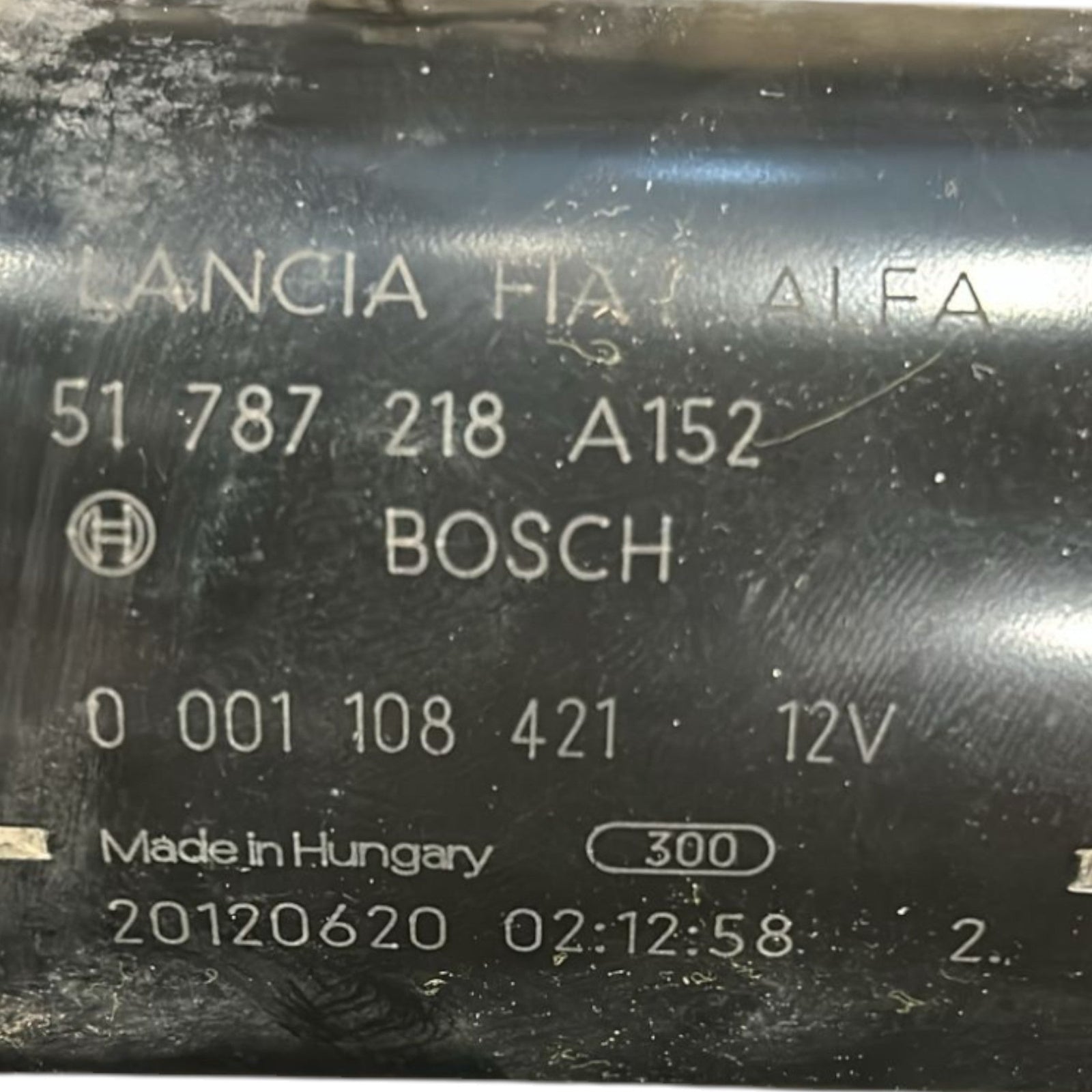 Starter Motor Fiat Bravo 1.6 Diesel code:51787218A152 (2007 > 2014) - F&P CRASH SRLS - Used Parts