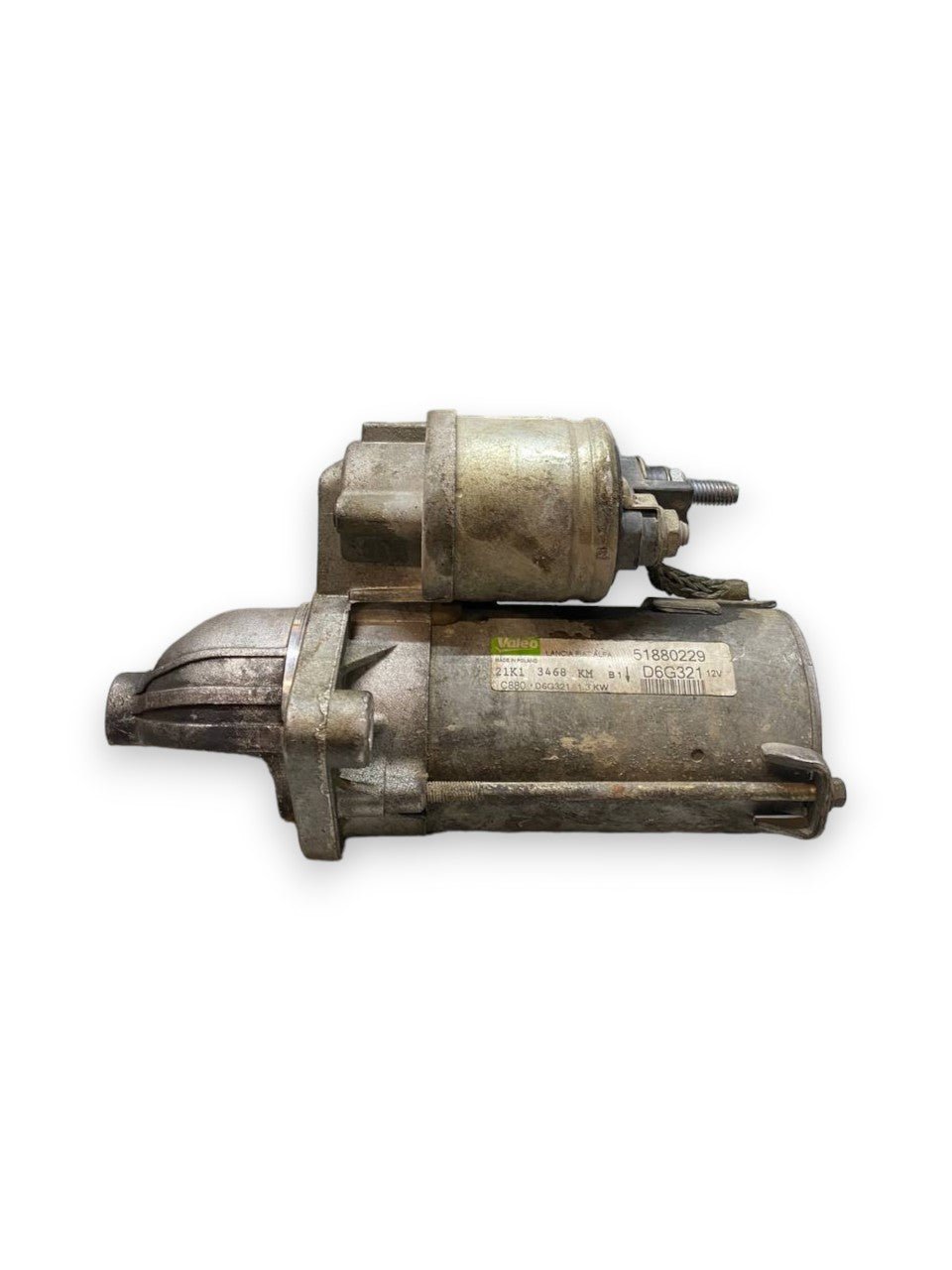 Starter Motor Fiat Grande Punto 1.2 Petrol (2005 - 2012) Code: 51880229 - F&P CRASH SRLS - Used Parts