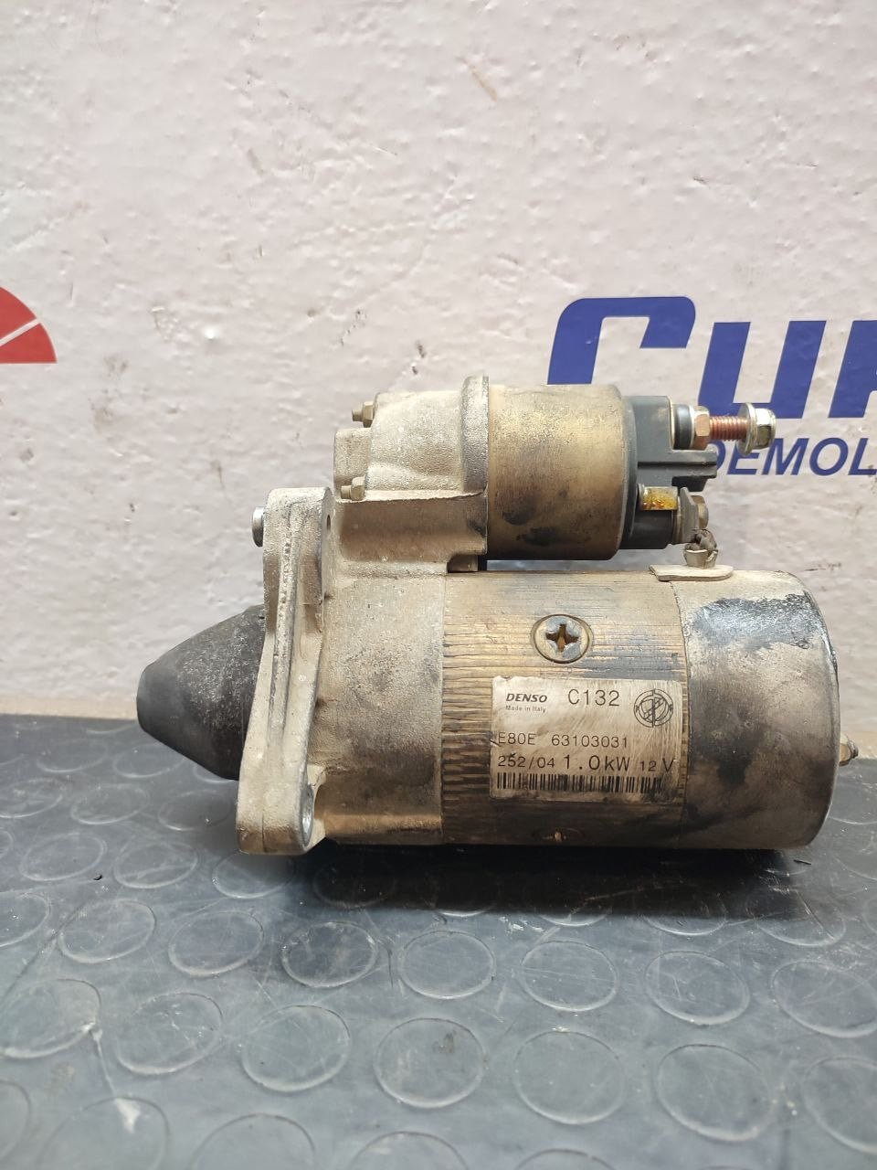 Starter motor FIAT IDEA 1.4 b (2005) code: 63103031 - F&P CRASH SRLS - Used Parts