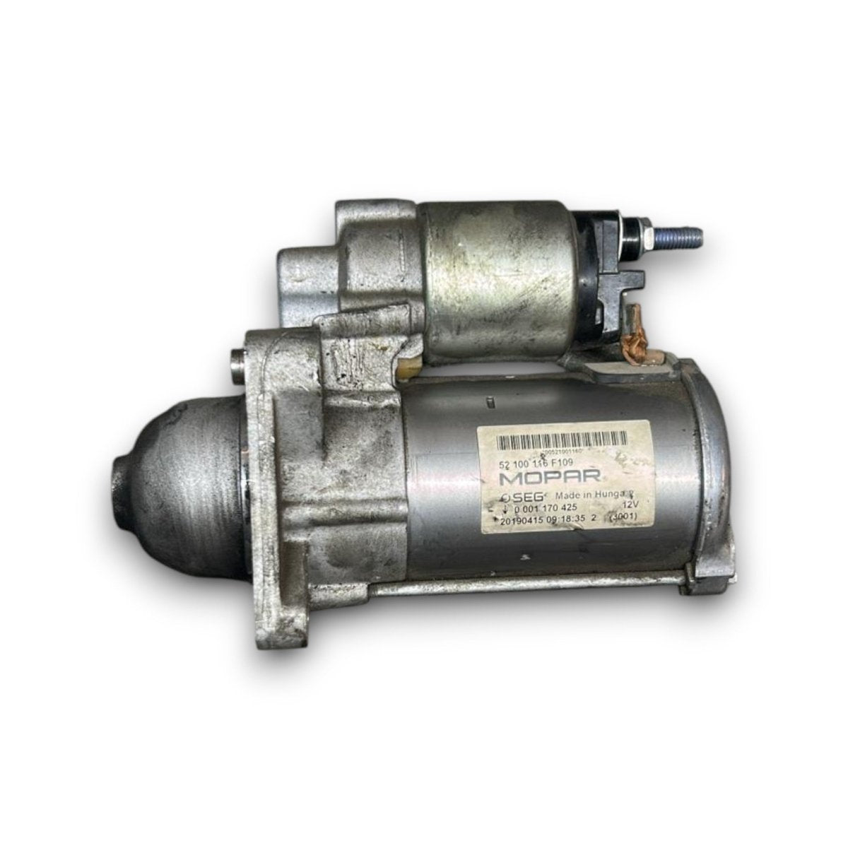 Motorino avviamento Fiat Panda (312) 52100116 1.2 benzina (2012 > ) - F&P CRASH SRL - Ricambi Usati