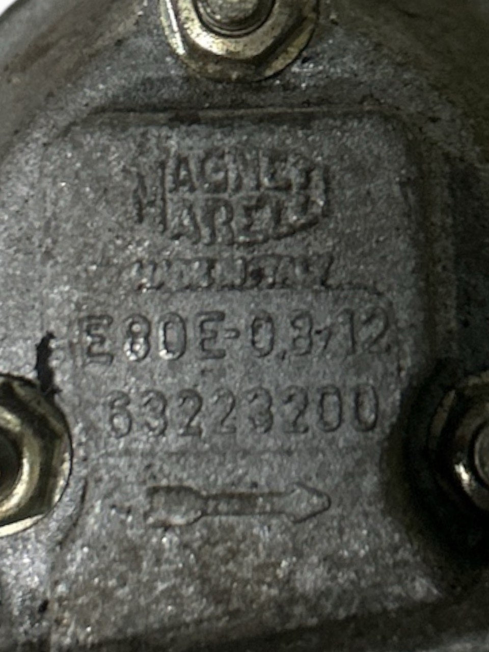 Starter Motor Fiat Punto 1.1 Petrol (1993 > 1999) code.63223200 - F&P CRASH SRLS - Used Parts