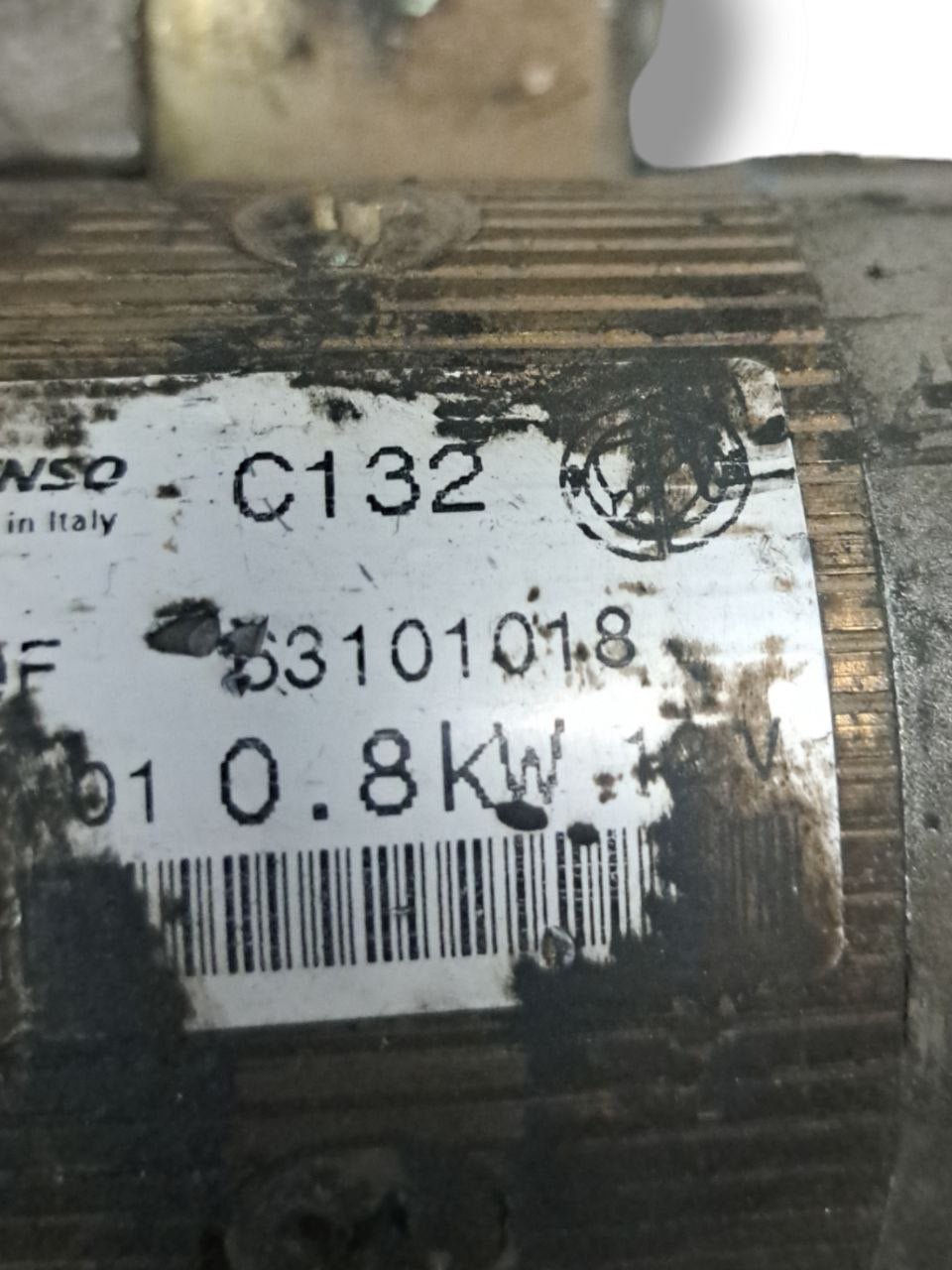 Starter Motor Fiat Punto 1.2 Petrol (1999 - 2010) COD:63101018 - F&P CRASH SRLS - Used Parts