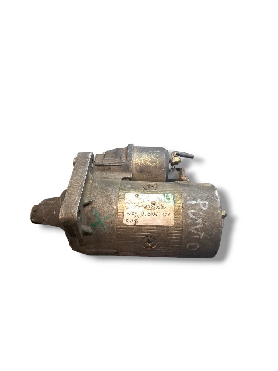 Starter motor Fiat Punto 176 1.1b (1993-1999) CODE:63223200 - F&P CRASH SRLS - Used Parts