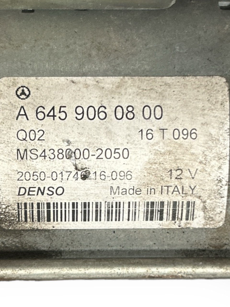 Motorino Avviamento Mercedes Benz Classe A (W176) 1.5 Diesel (2012 > 2018) cod.A6459060800 - F&P CRASH SRLS - Ricambi Usati