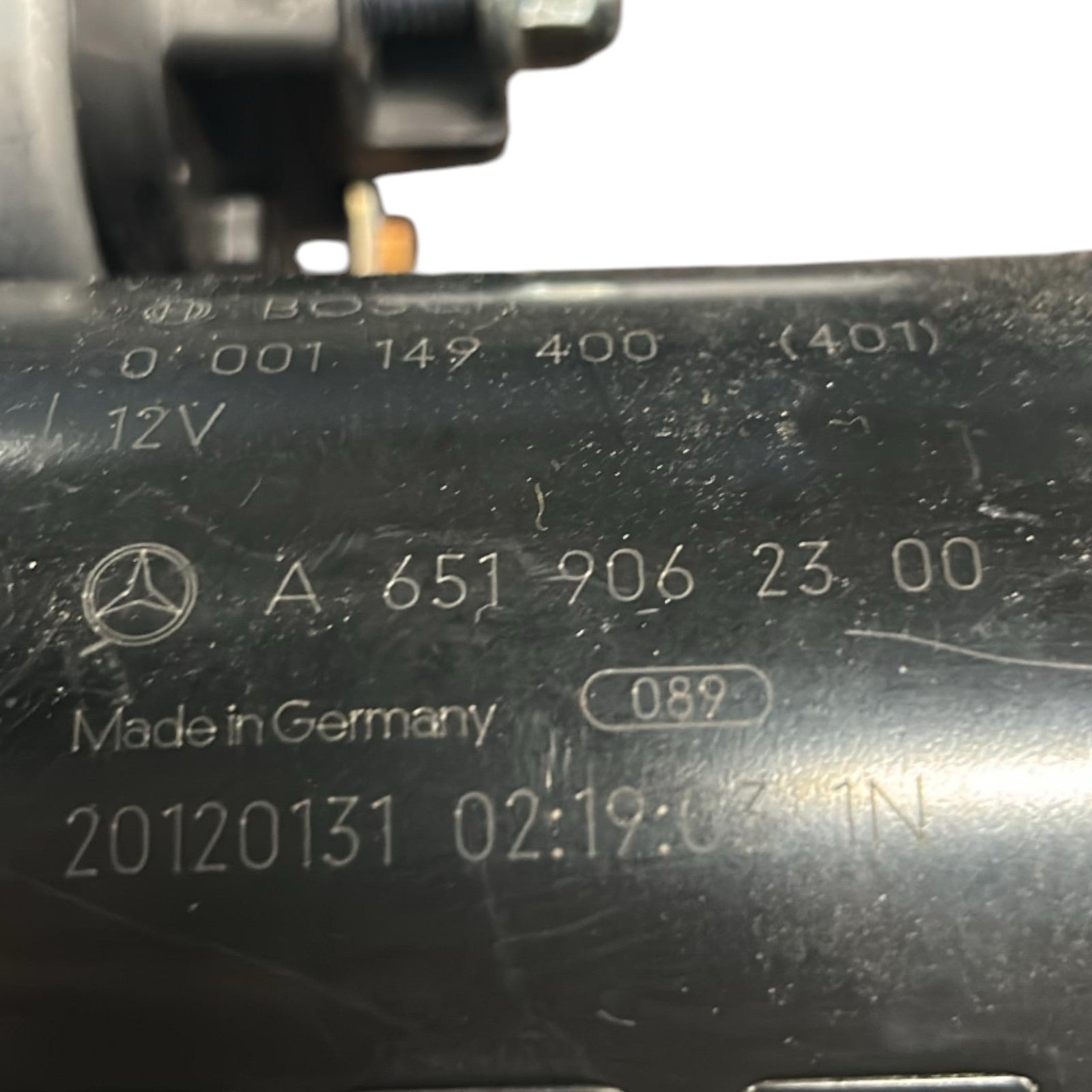 Starter Motor Mercedes Benz E-Class (W212) cod.A6519062300 2.2 Diesel (2009 > 2016) - F&P CRASH SRLS - Used Parts