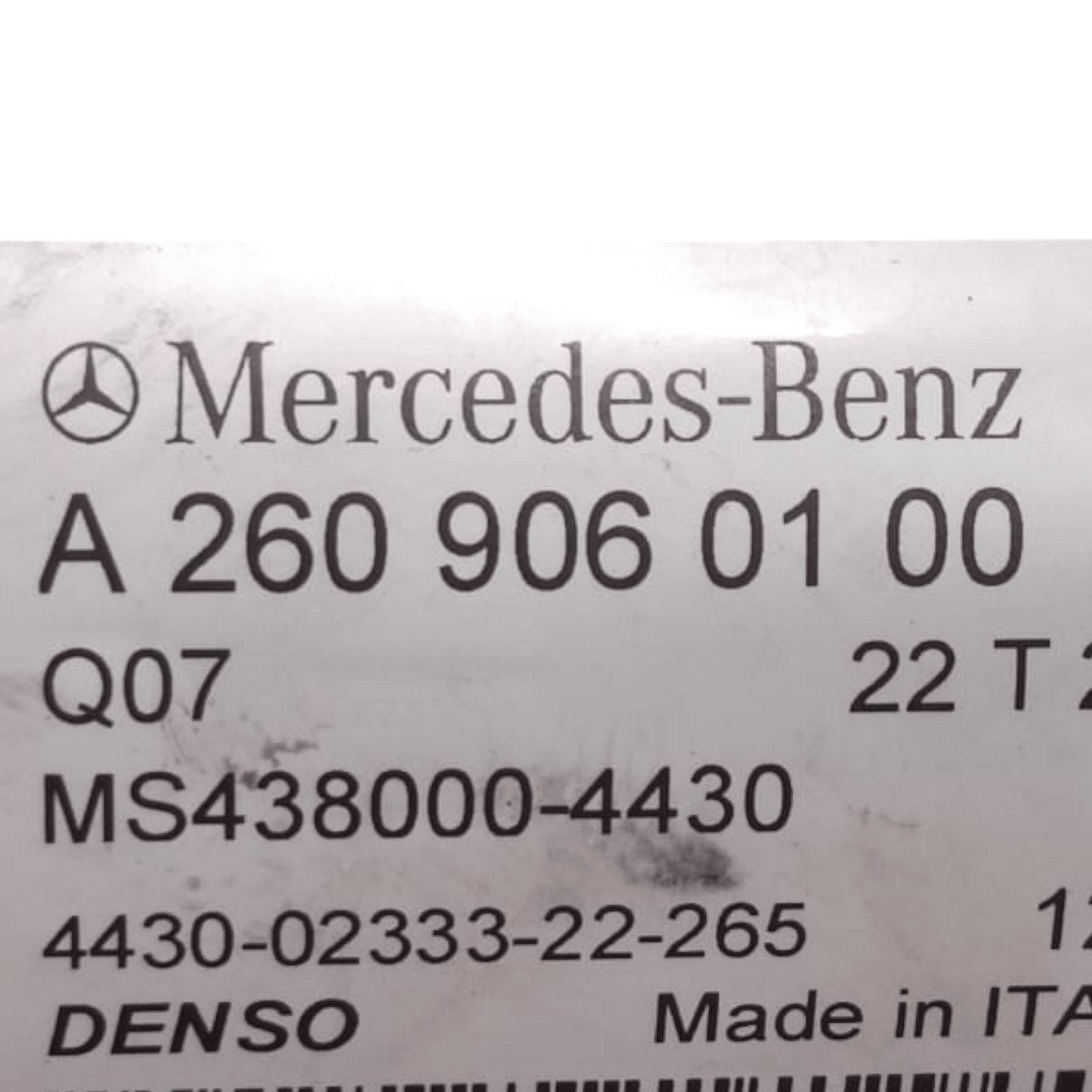Starter Motor Mercedes Class A W177 2.0 Diesel COD: A2609060100 (2018>) - F&P CRASH SRLS - Used Parts
