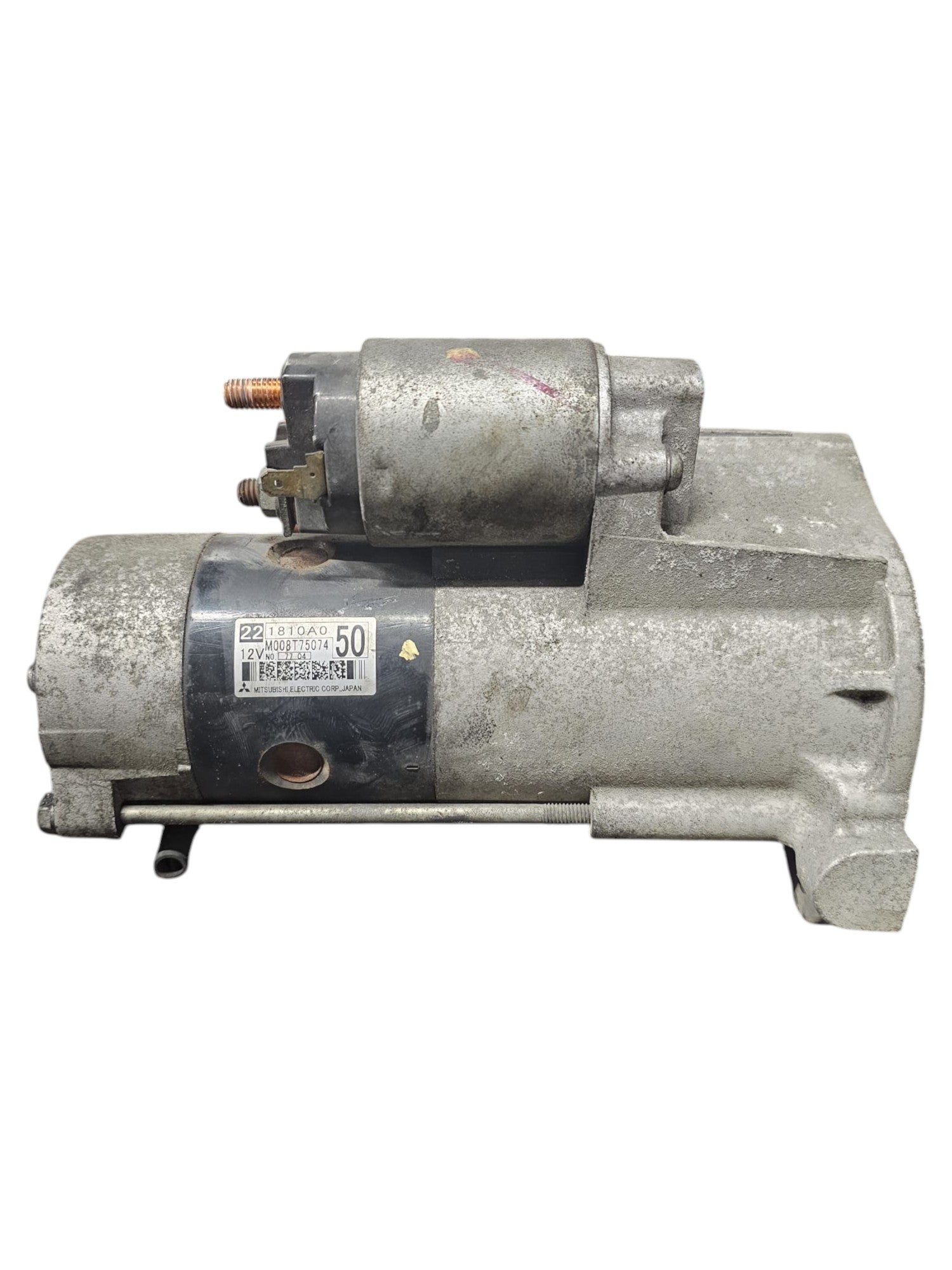 Starter Motor Mitsubishi Pajero V80 3.2 Diesel Code:221810A050 (2006 - 2019) - F&P CRASH SRLS - Used Parts