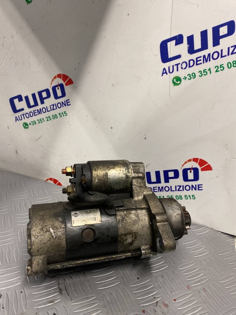 Nissan Almera 2.2 starter motor code: 23300wd001 - F&P CRASH SRLS - Used Parts