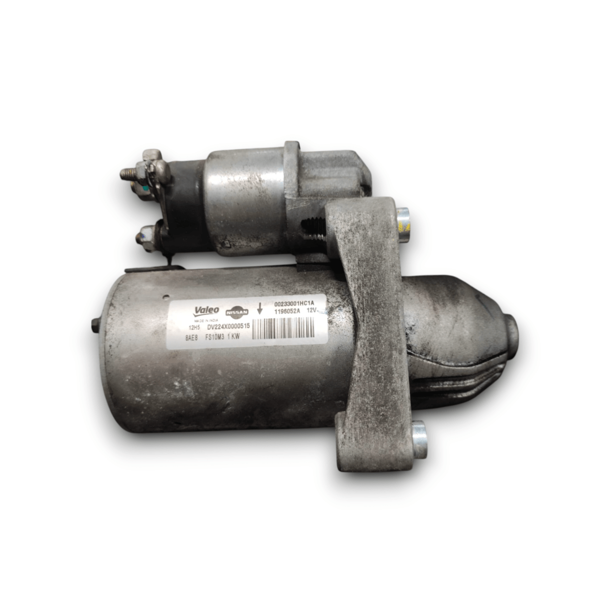 Starter motor nissan micra k13 1.0 petrol code: 8ae8fs10m3 (2010 - 2017) - F&P CRASH SRLS - Used Parts