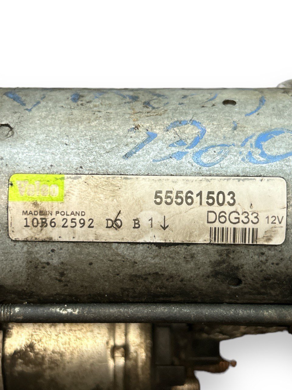 Starter Motor Opel Corsa D 1.3 Diesel (2006 - 2014) code . 55561503 - F&P CRASH SRLS - Used Parts