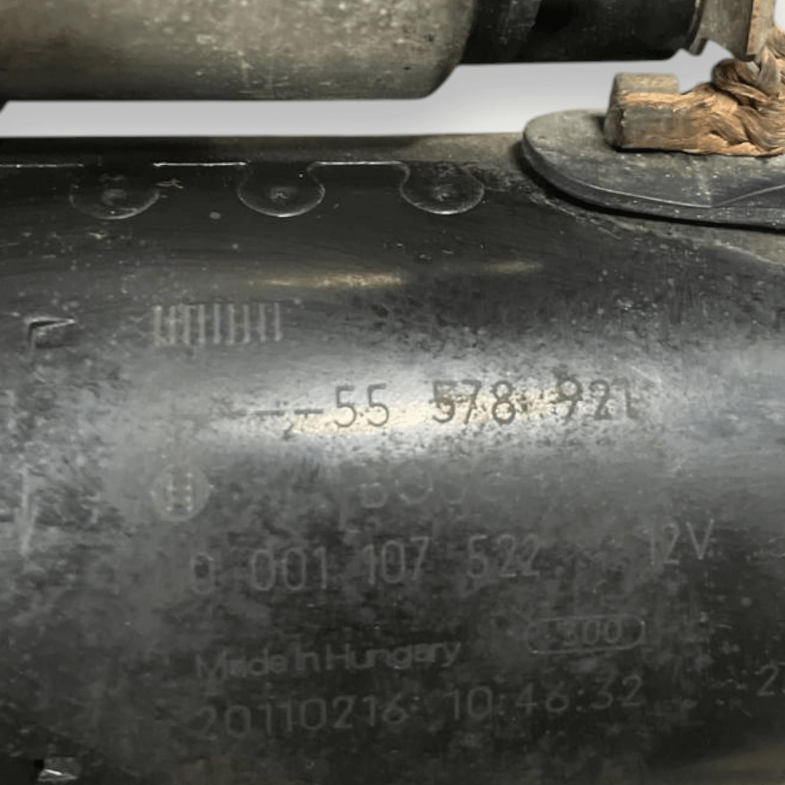 Starter Motor Opel Meriva B 1.4 Petrol (2010 to 2017) code: 55578921 / code: 0001107522 - F&P CRASH SRLS - Used Parts