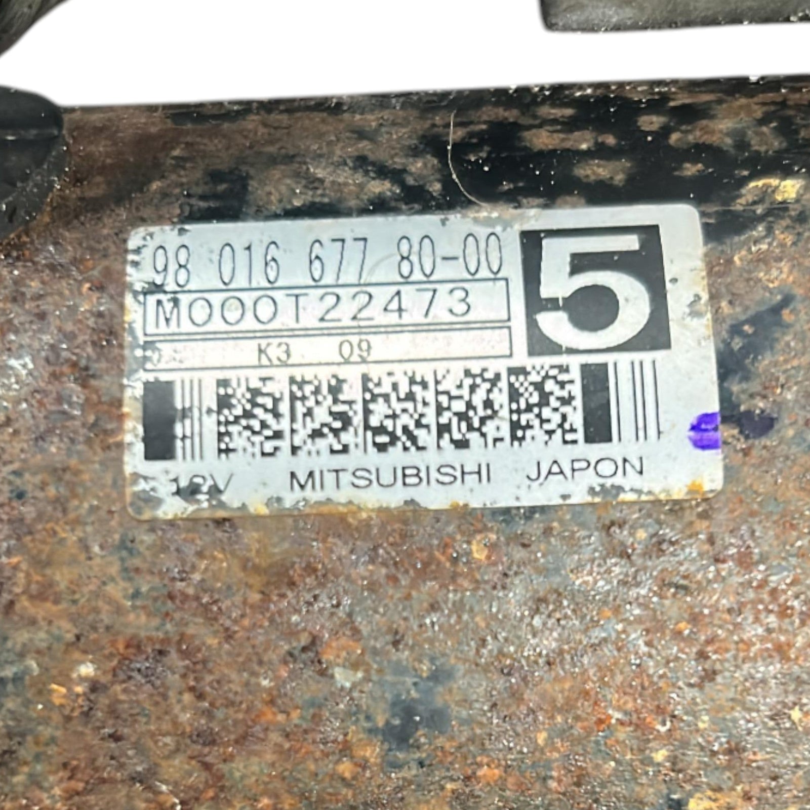 Starter Motor Peugeot 208 I cod.9801667780 1.4 Diesel (2012 > 2019) - F&P CRASH SRLS - Used Parts
