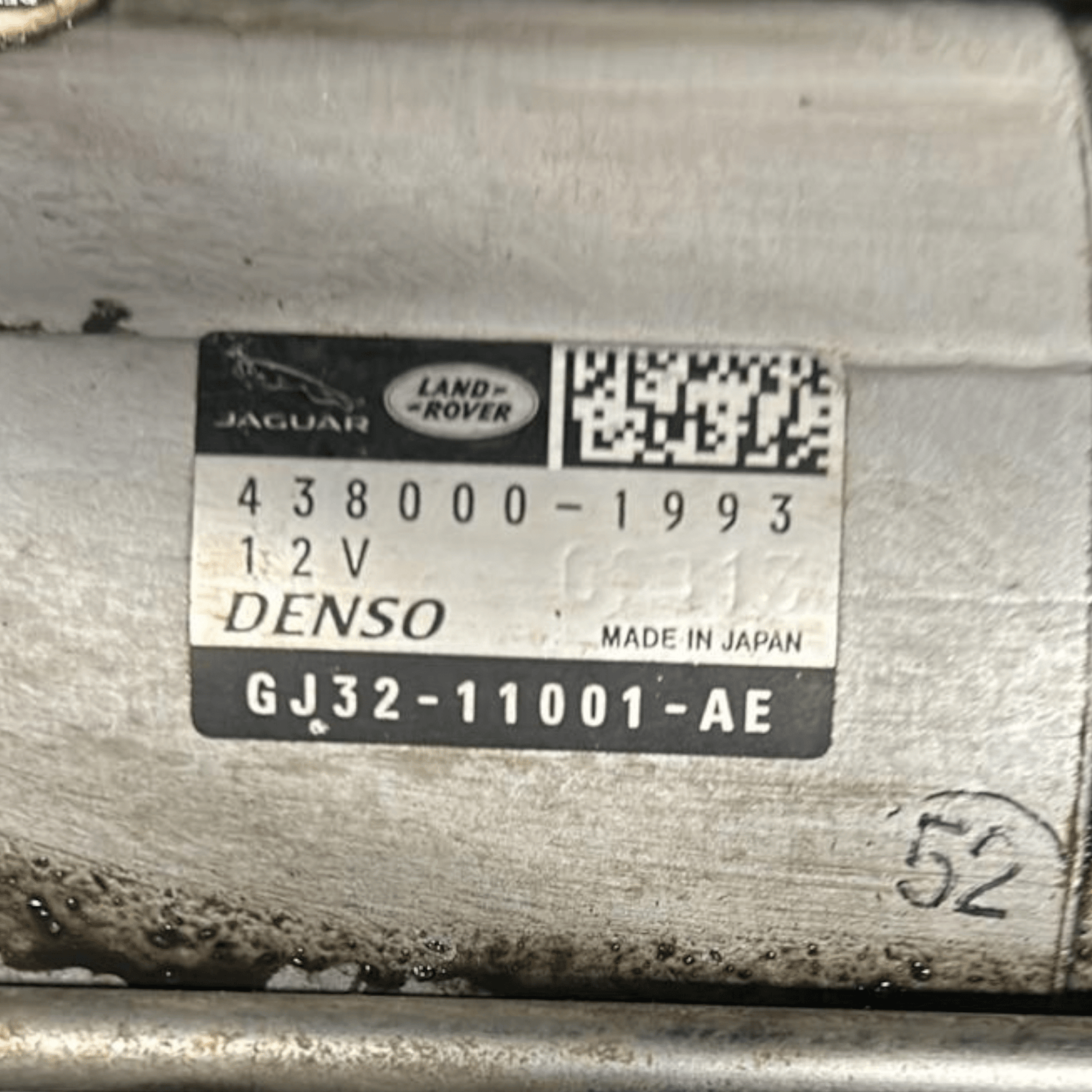 Motorino Avviamento Range Rover Evoque 2.0 Diesel cod:438000 - 1993 (2011 > 2018) - F&P CRASH SRLS - Ricambi Usati