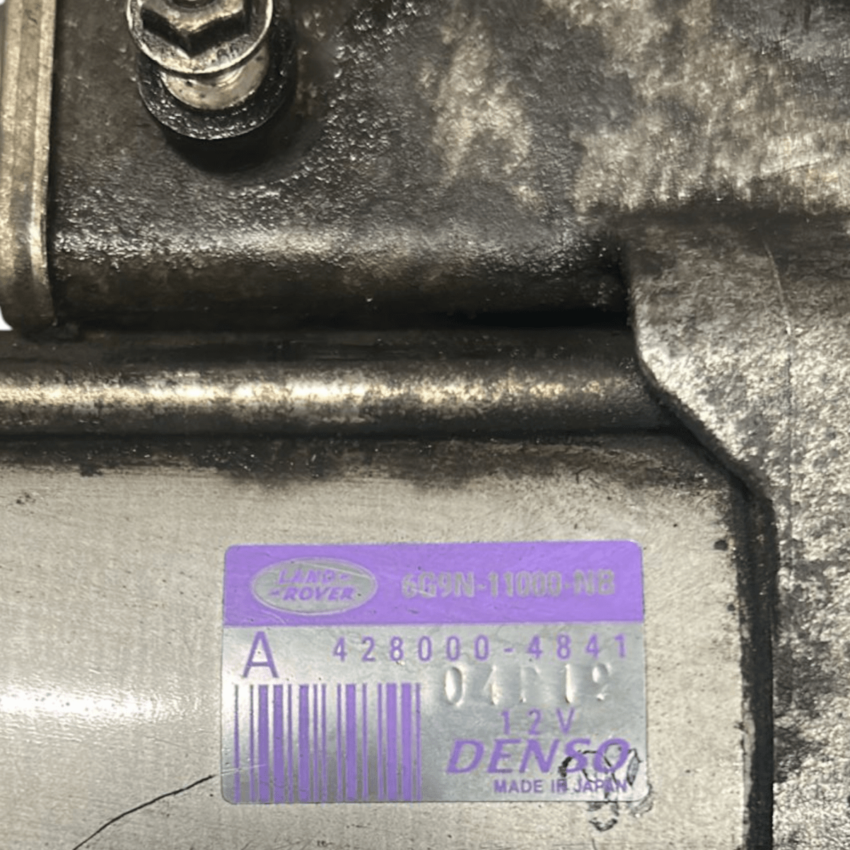 Motorino avviamento range rover evoque 2.2 diesel cod:428000 - 4841 (2011 > 2018) - F&P CRASH SRL - Ricambi Usati