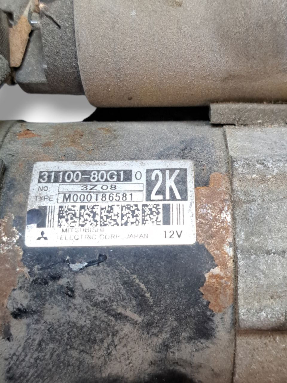 Starter motor Suzuki Jimny 1.3 petrol (2005>) COD:31100-80G1 - F&P CRASH SRLS - Used Parts