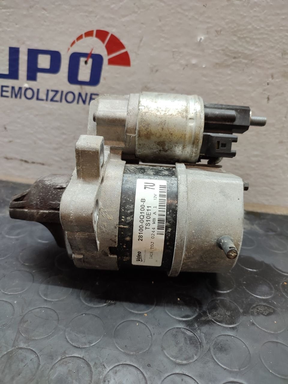 Starter motor TOYOTA AYGO III series 1.0 b code: 28100-0q100-b - F&P CRASH SRLS - Used Parts