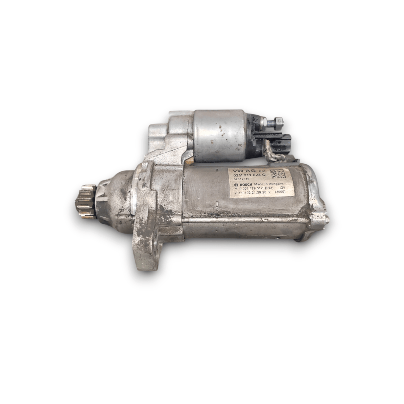 Starter Motor Volkswagen Polo 1.2 Petrol 6R CODE: 02M911024Q (2009 - 2017) - F&P CRASH SRLS - Used Parts