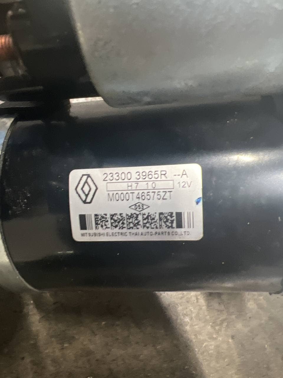 Starter motor for Nissan Micra mk5 0.9 tce 90 hp code 23300 3965r - F&P CRASH SRLS - Used Parts