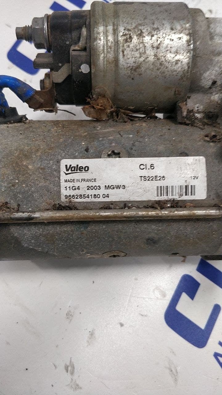Peugeot 3008 1.6 hdi starter motor code 9662854180 04 - F&P CRASH SRLS - Used Parts