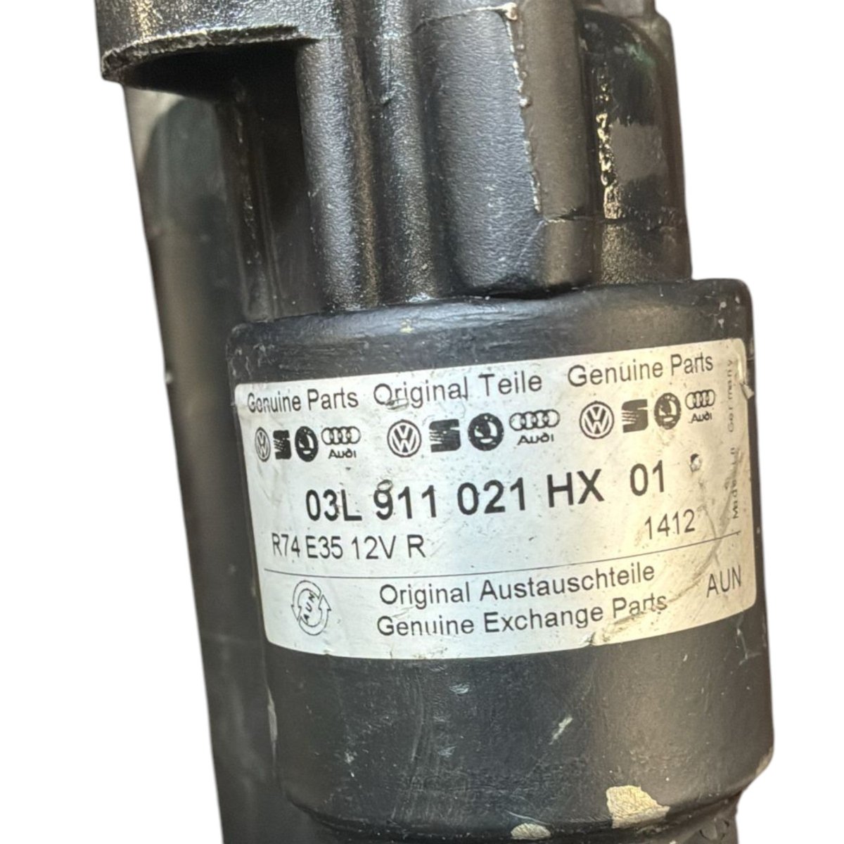Motorino di avviamento audi a4 b8 cod . 03l911021hx 2.0 diesel (2007 > 2015) - F&P CRASH SRL - Ricambi Usati