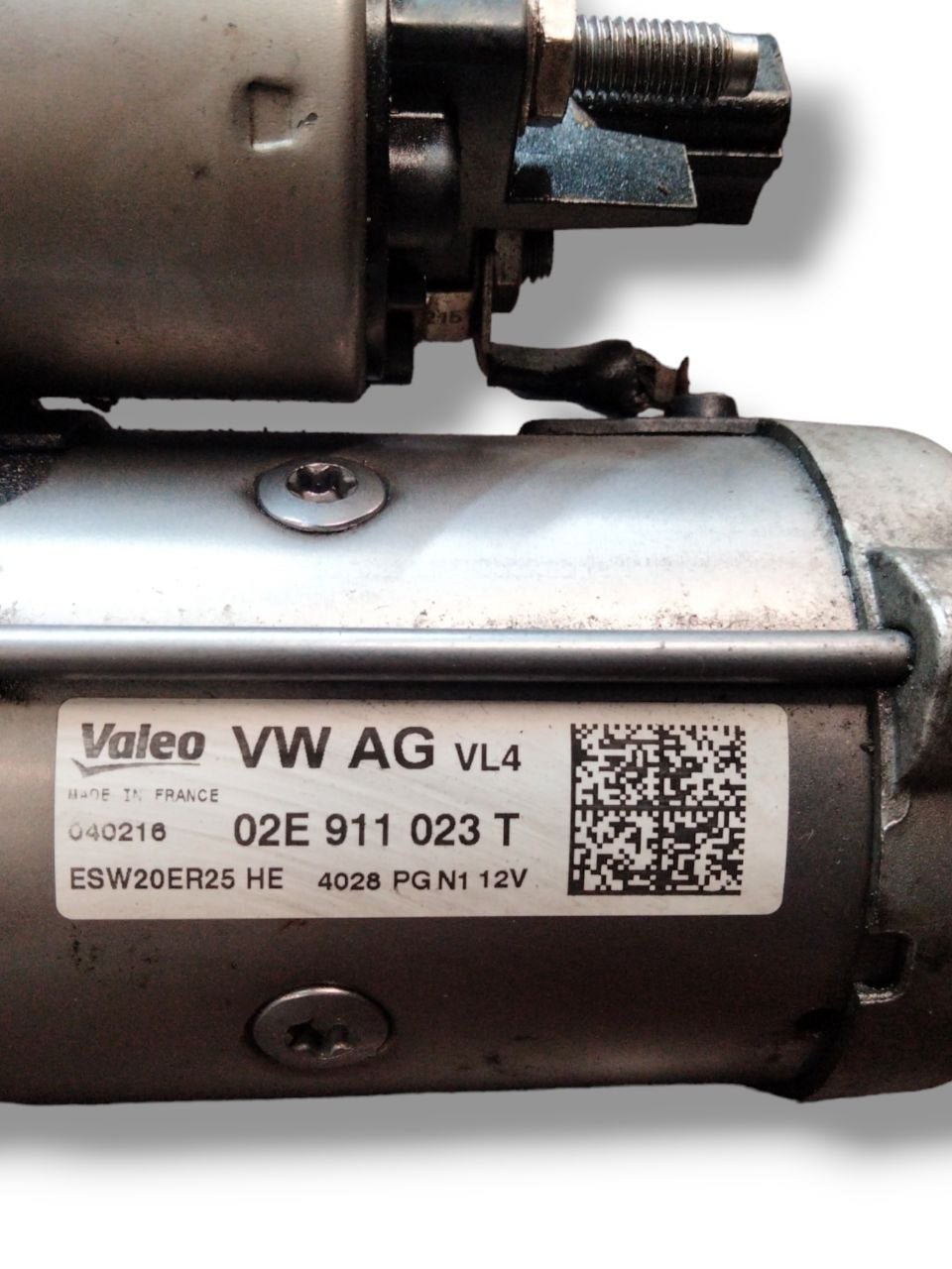 Starter motor Seat Leon 2.0 diesel (2018) cod.02E911023T - F&P CRASH SRLS - Used Parts