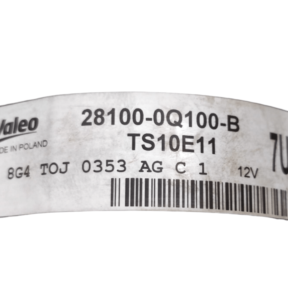 Starter motor toyota aygo 1.0 petrol code: 281000q100 (2014 - 2021) - F&P CRASH SRLS - Used Parts