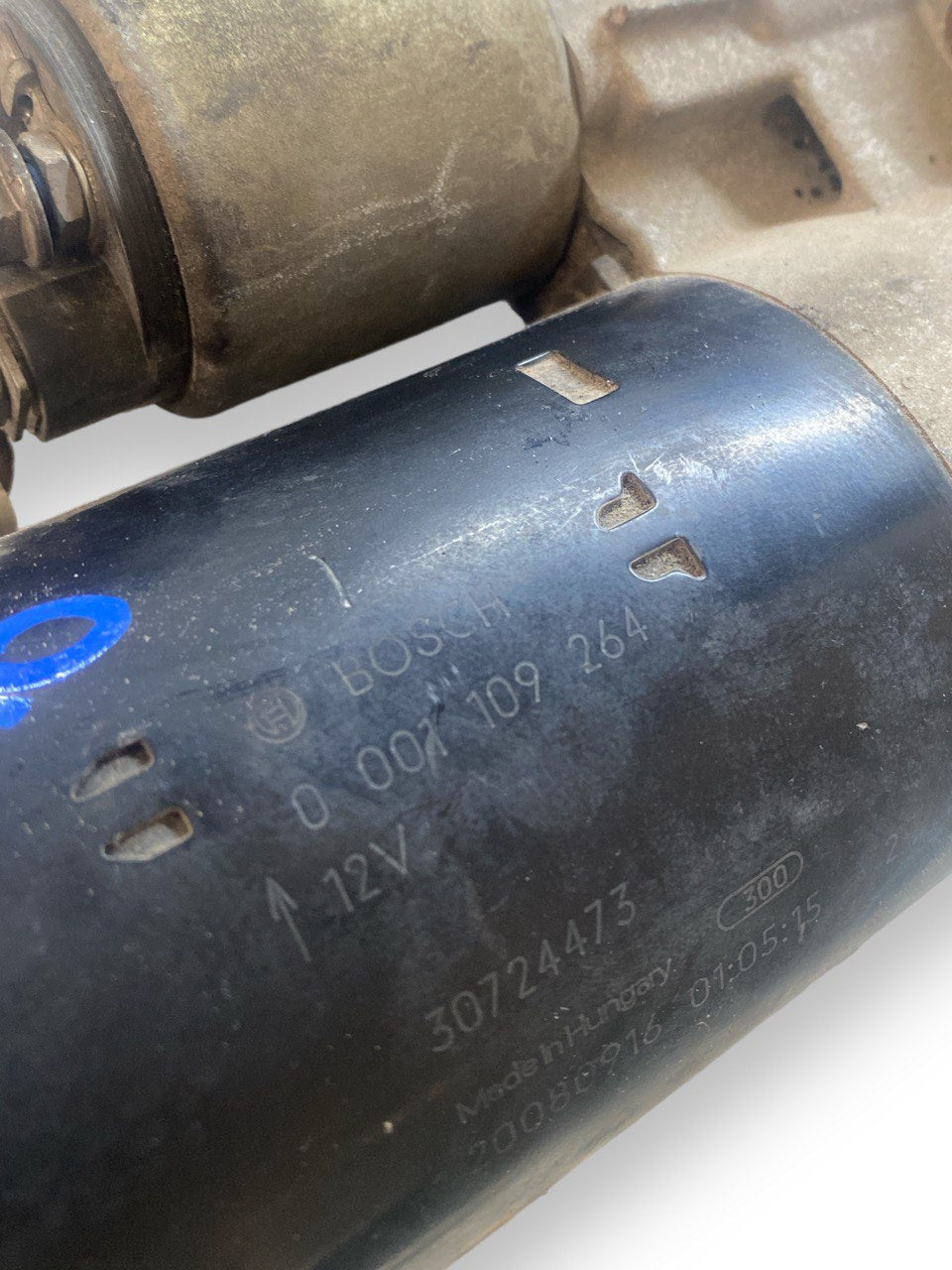 Volvo XC90 2.5 Diesel starter motor (2010) code 0001109264 - F&P CRASH SRLS - Used Parts