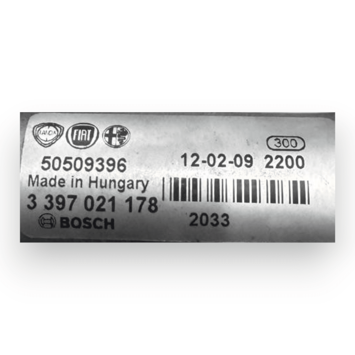 Motorino tergicristalli Alfa Romeo Giulietta cod.50509396 (2010 - 2020) - F&P CRASH SRL - Ricambi Usati