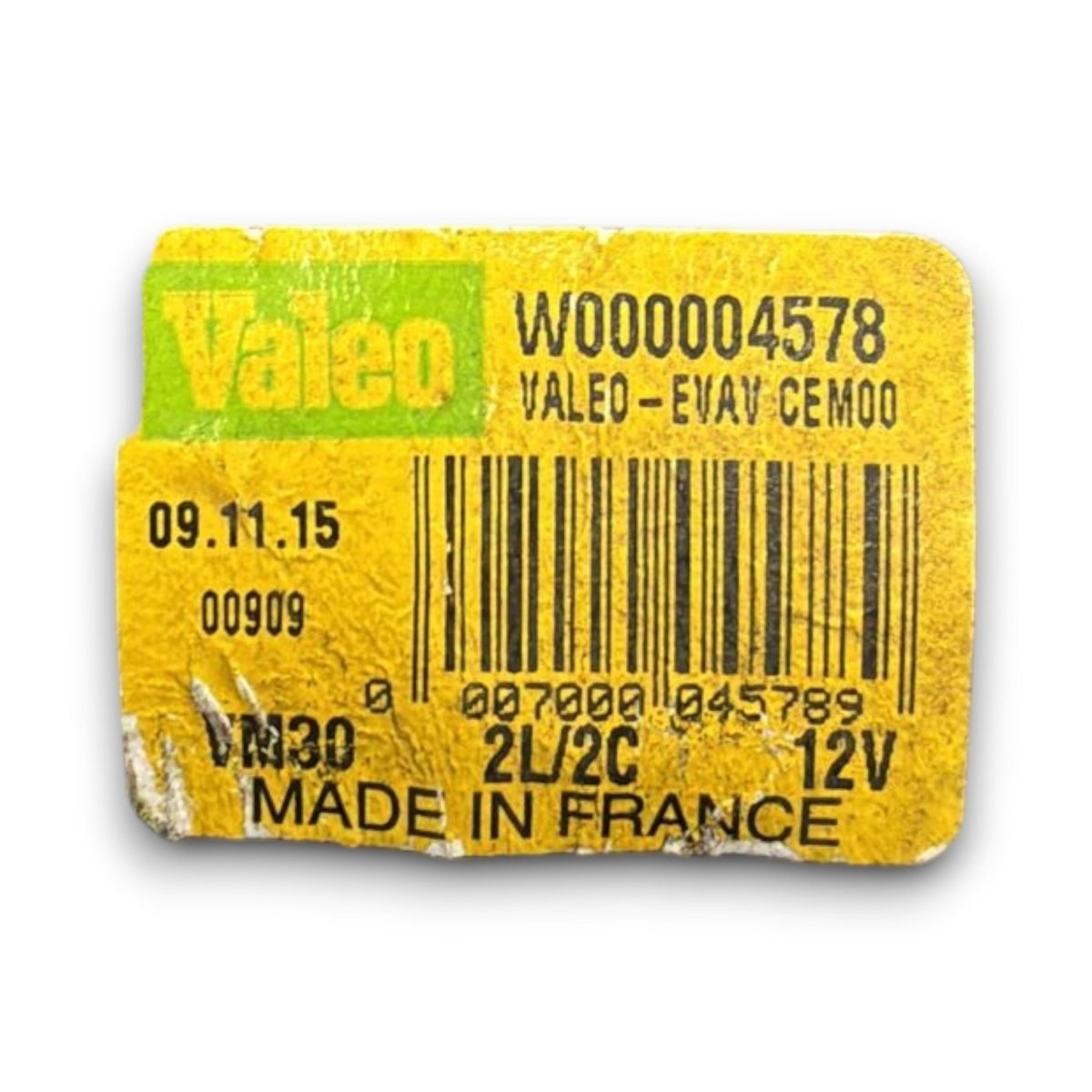 Motorino tergicristalli anteriore citroen c3 II cod . w000004578 (2009 > 2016) - F&P CRASH SRL - Ricambi Usati