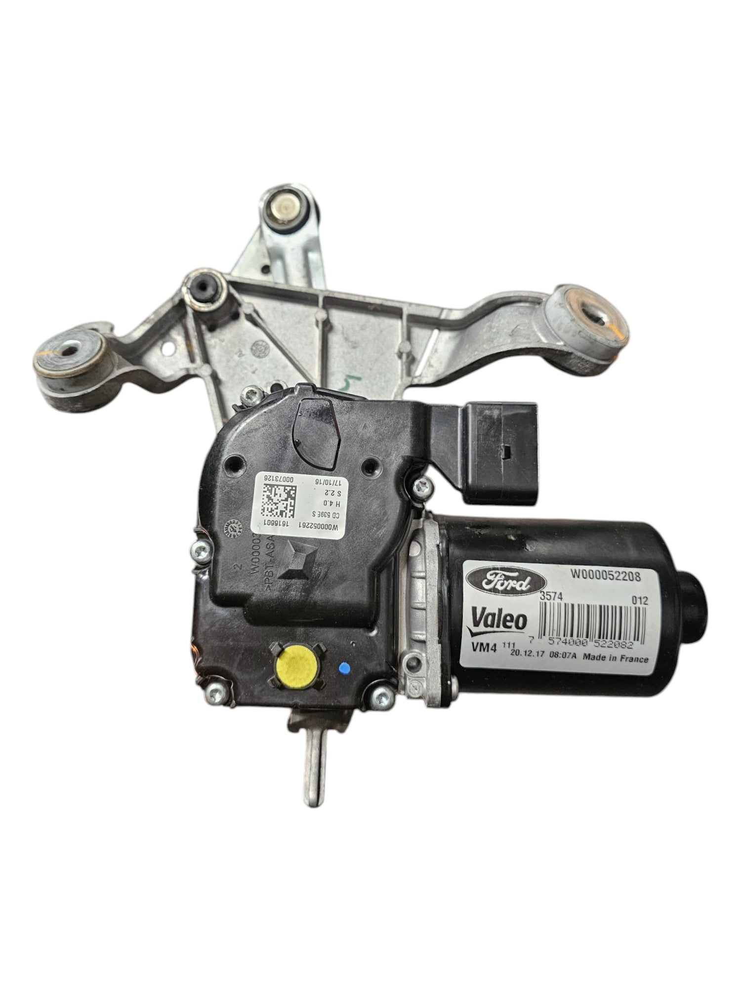 Right Front Windshield Wiper Motor Ford S - Max II Code:W000052208 (2015 - 2023) - F&P CRASH SRLS - Used Parts