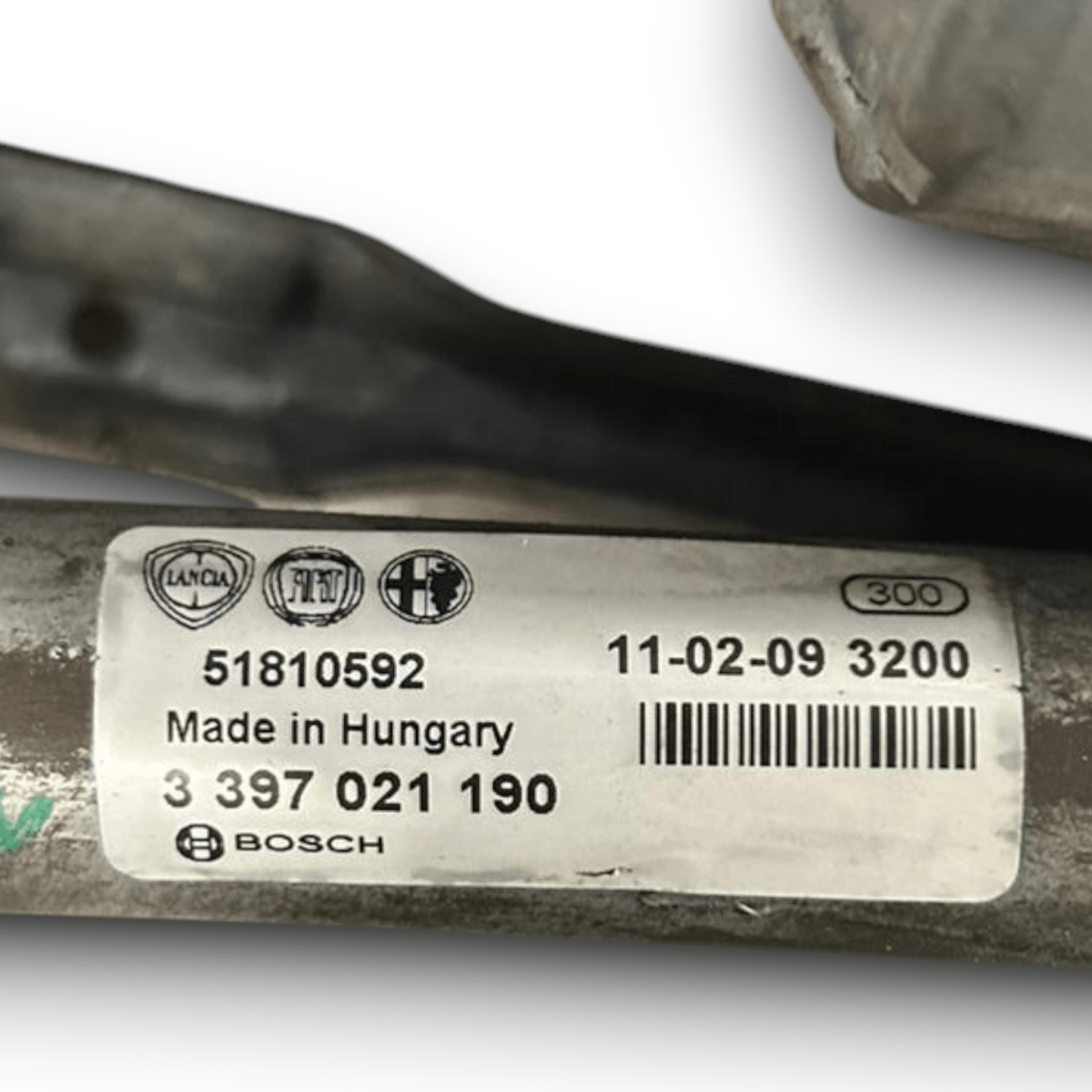 Motorino tergicristalli anteriore fiat doblo cod:51810592 (2009 > 2022) - F&P CRASH SRLS - Ricambi Usati