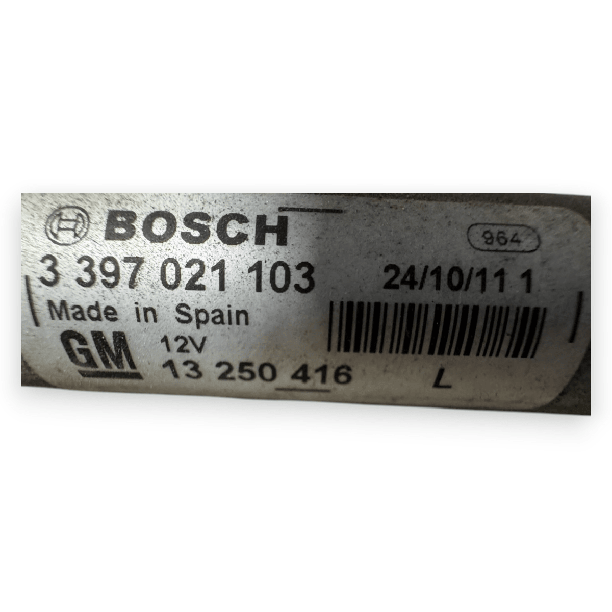 Motorino tergicristalli anteriore Opel Meriva B cod.3397021103 (2010 - 2017) - F&P CRASH SRL - Ricambi Usati