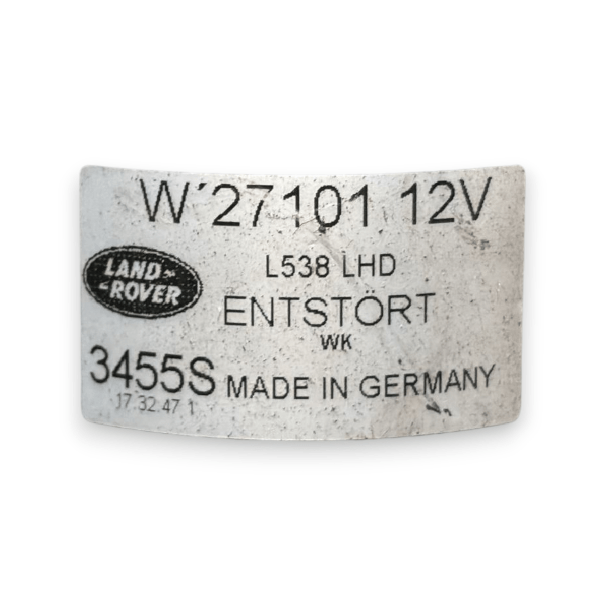 Motorino tergicristalli anteriore range rover (l538) cod:w27101 (2011 - 2018) - F&P CRASH SRL - Ricambi Usati
